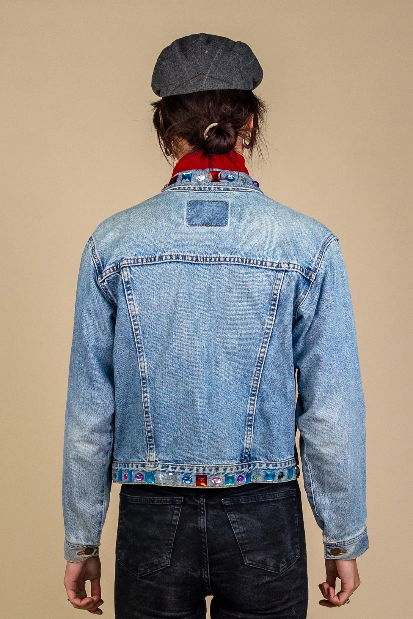 Dragon Scale Crocodile Stitch Hat Dragon Scale Beret Crocodile