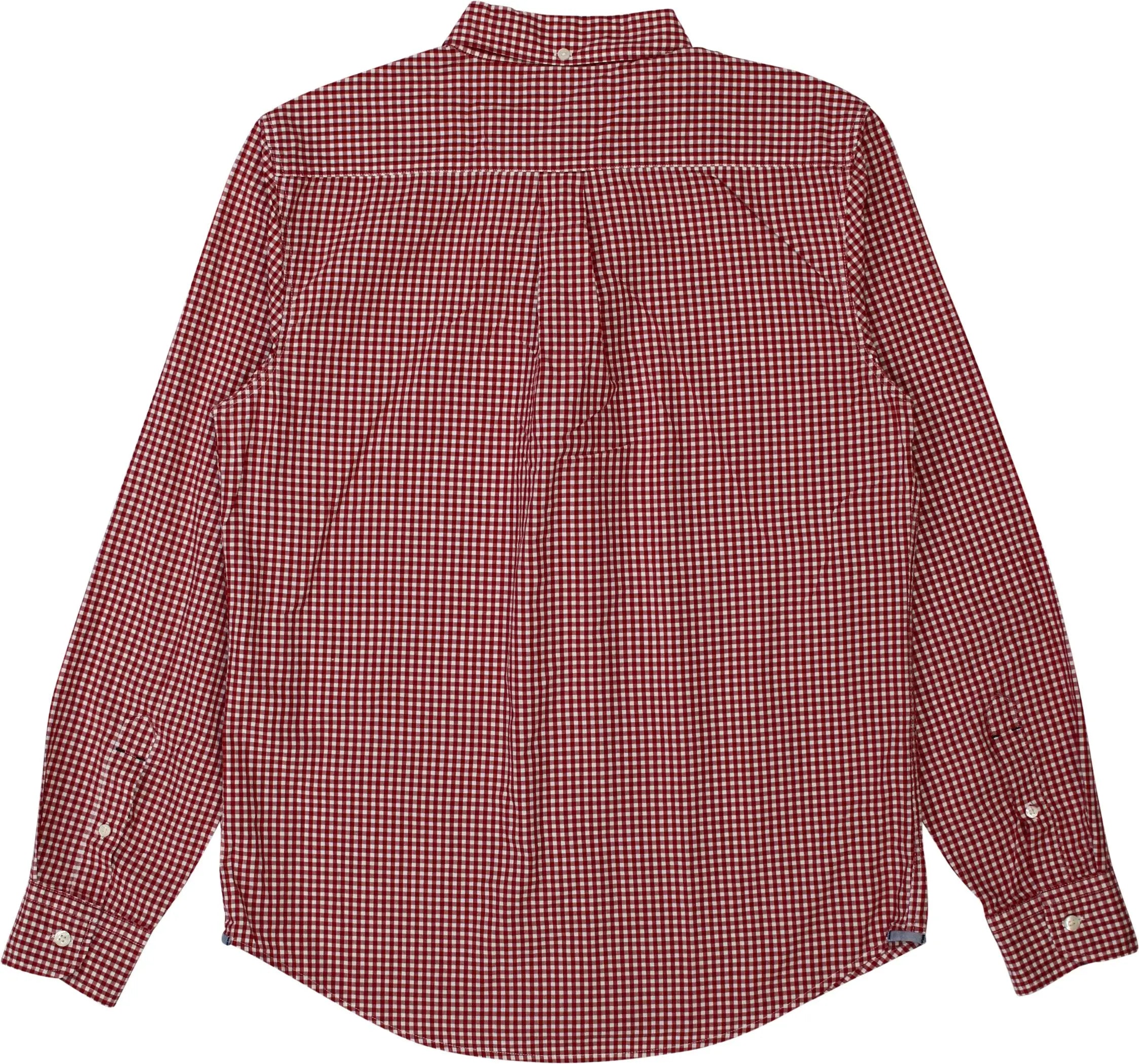 Levi's - Red Checked Shirt by Levi's- ThriftTale.com - Vintage and second handclothing