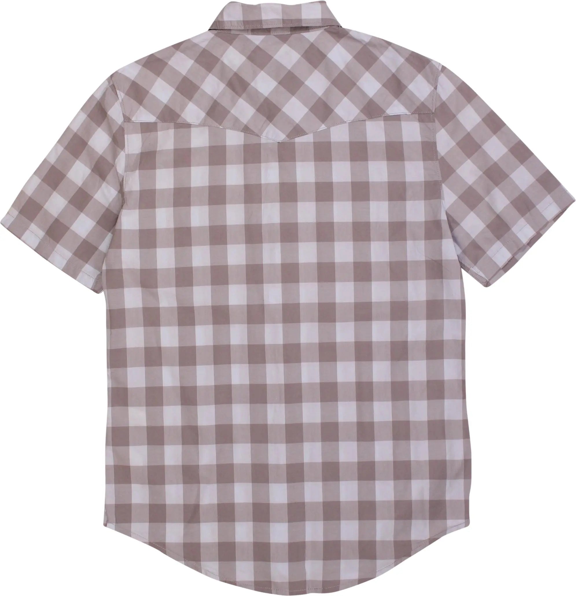 Levi's - Short Sleeve Checked Shirt by Levi's- ThriftTale.com - Vintage and second handclothing