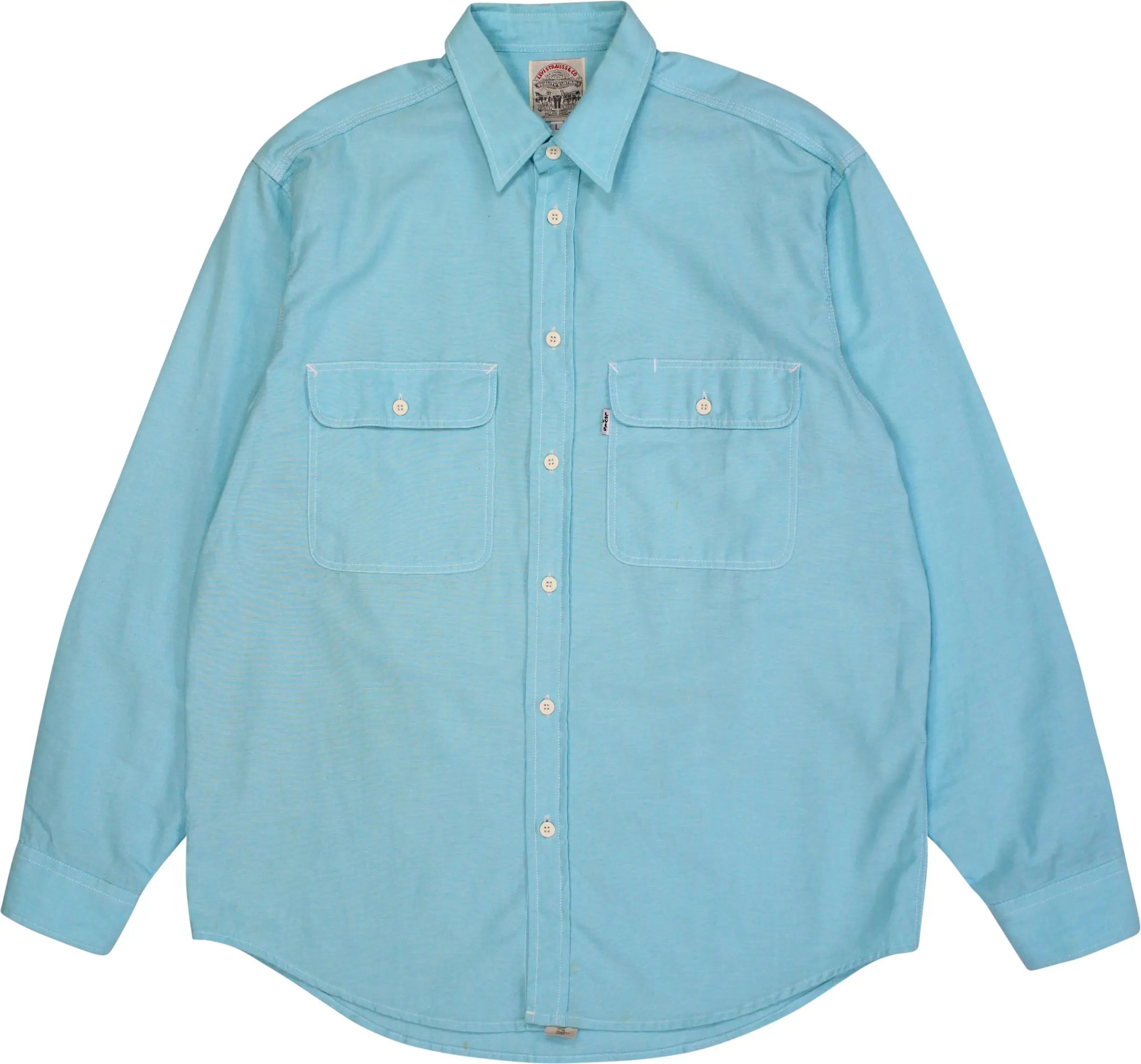 Levi's - Vintage Blue Shirt by Levi's- ThriftTale.com - Vintage and second handclothing