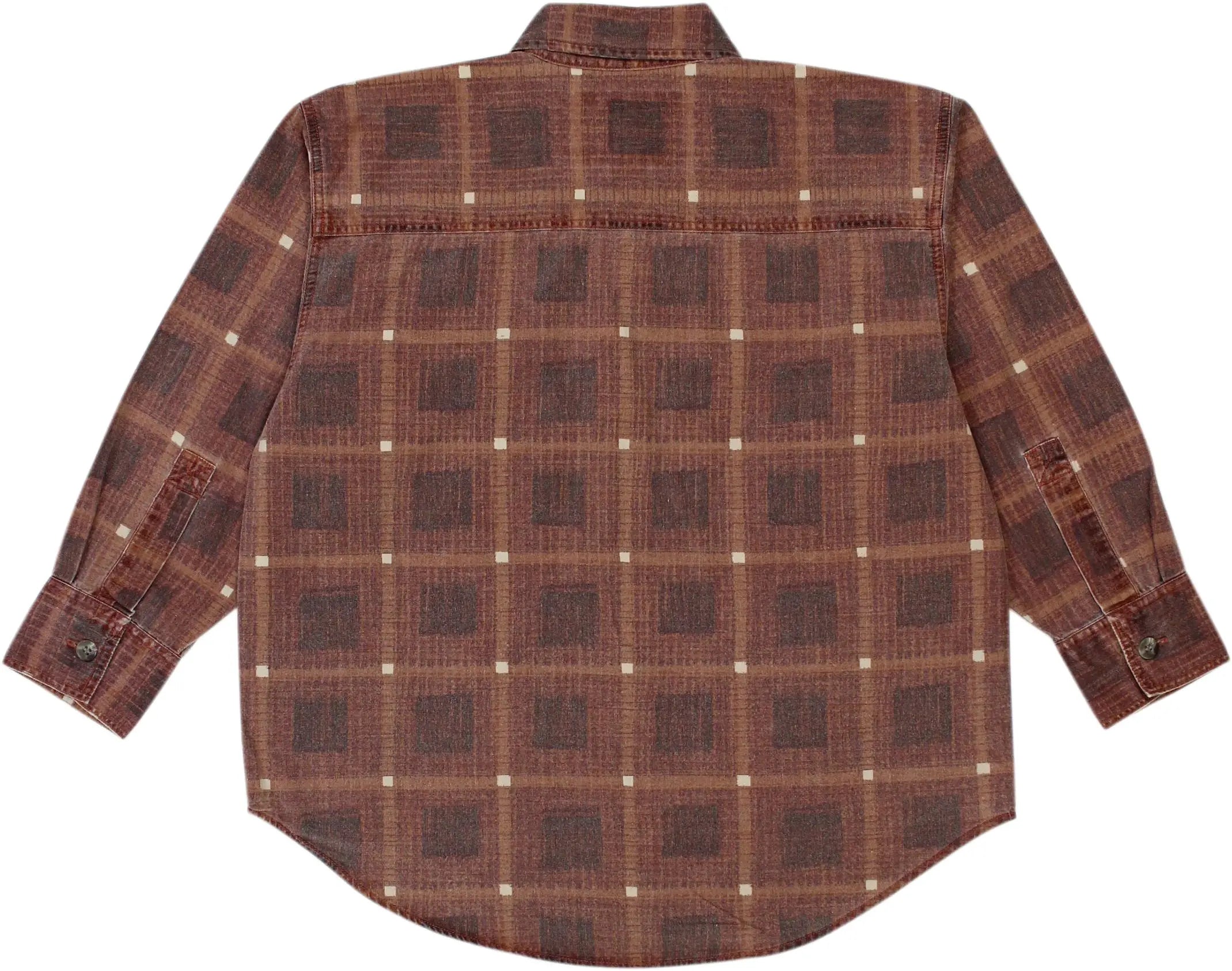 Levi's - Vintage Checked Shirt- ThriftTale.com - Vintage and second handclothing