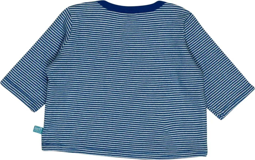 Lief! - Striped Long Sleeve T-shirt- ThriftTale.com - Vintage and second handclothing