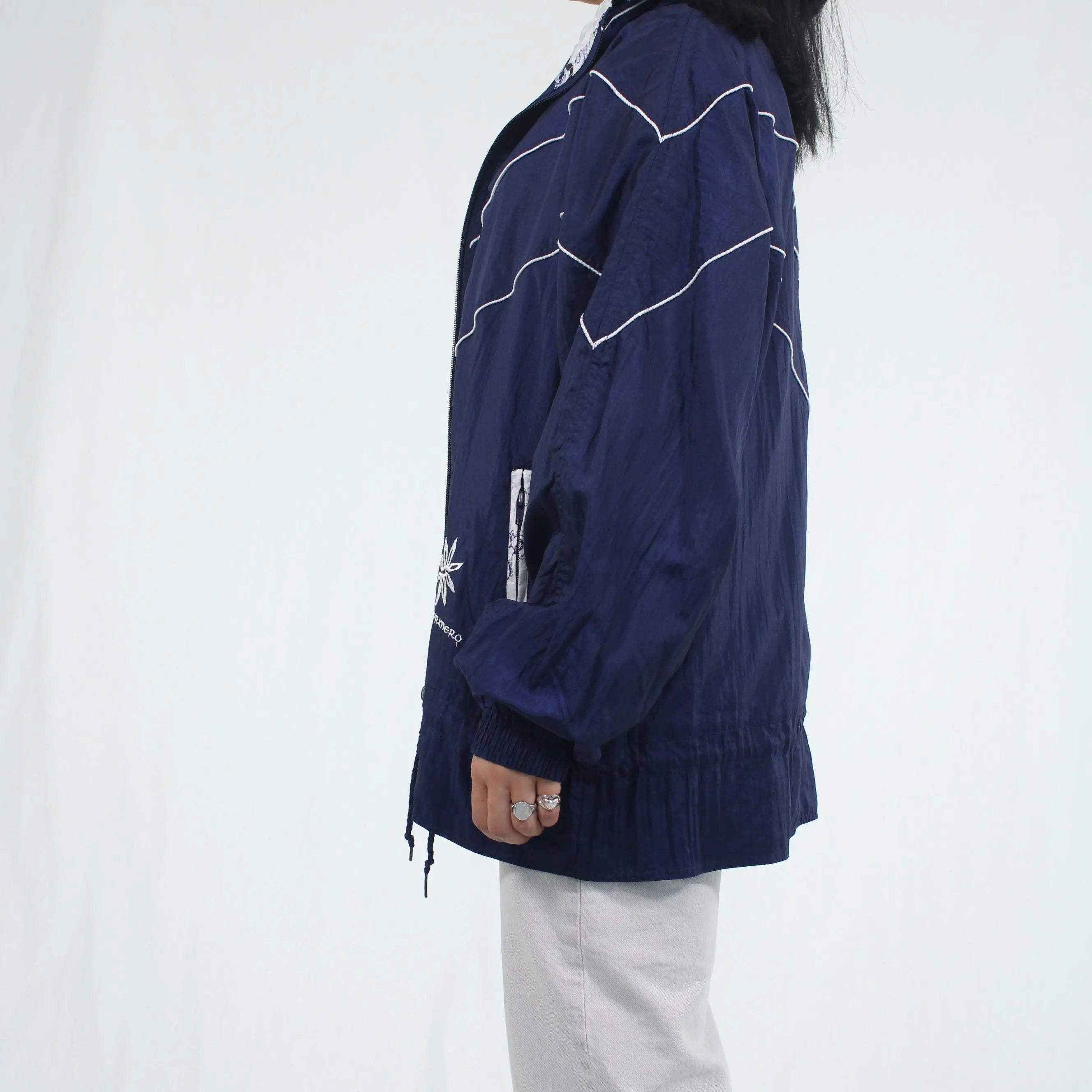 Linea Primero - 90s Windbreaker- ThriftTale.com - Vintage and second handclothing