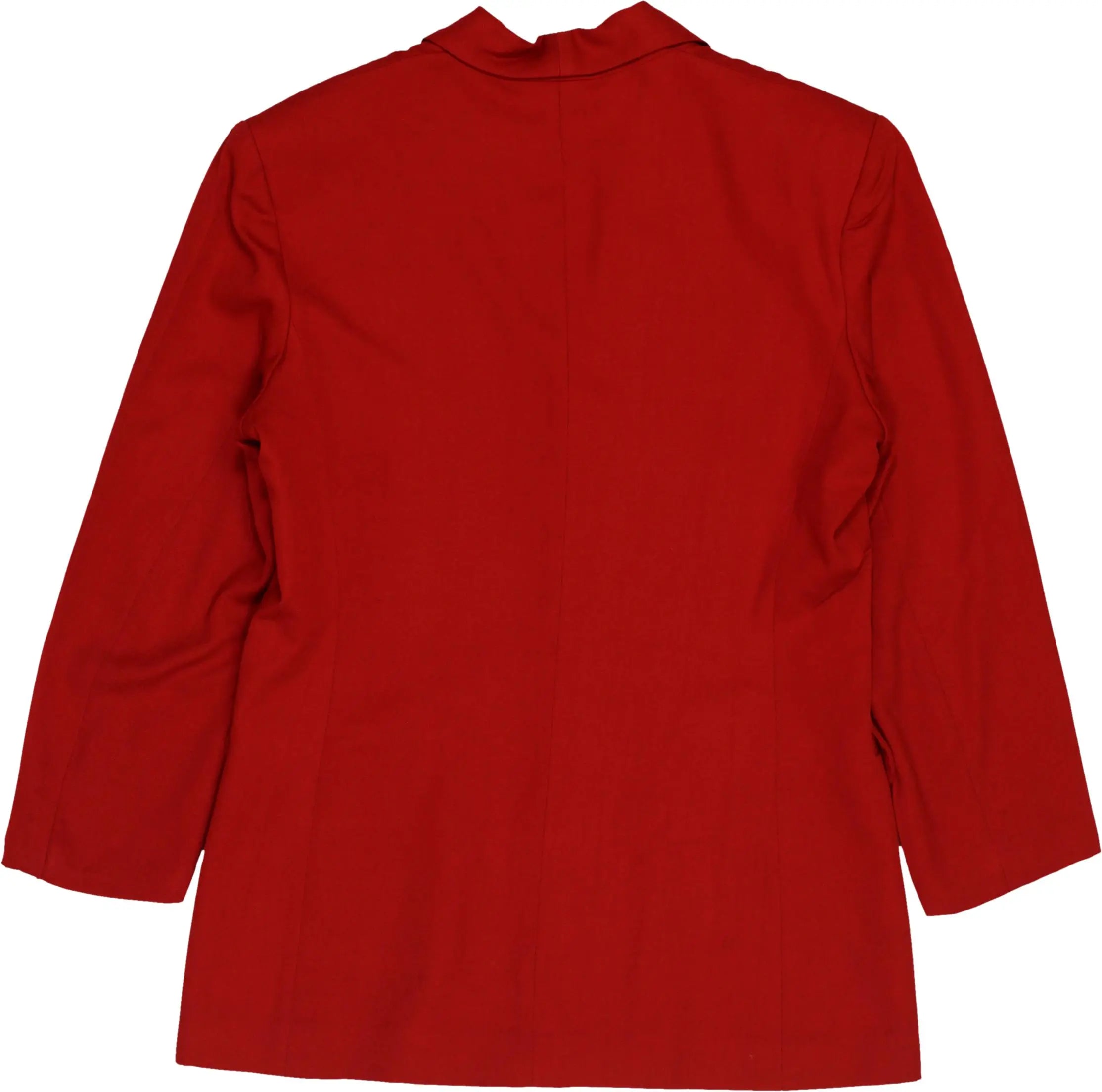Liuda Lu - Red blazer- ThriftTale.com - Vintage and second handclothing