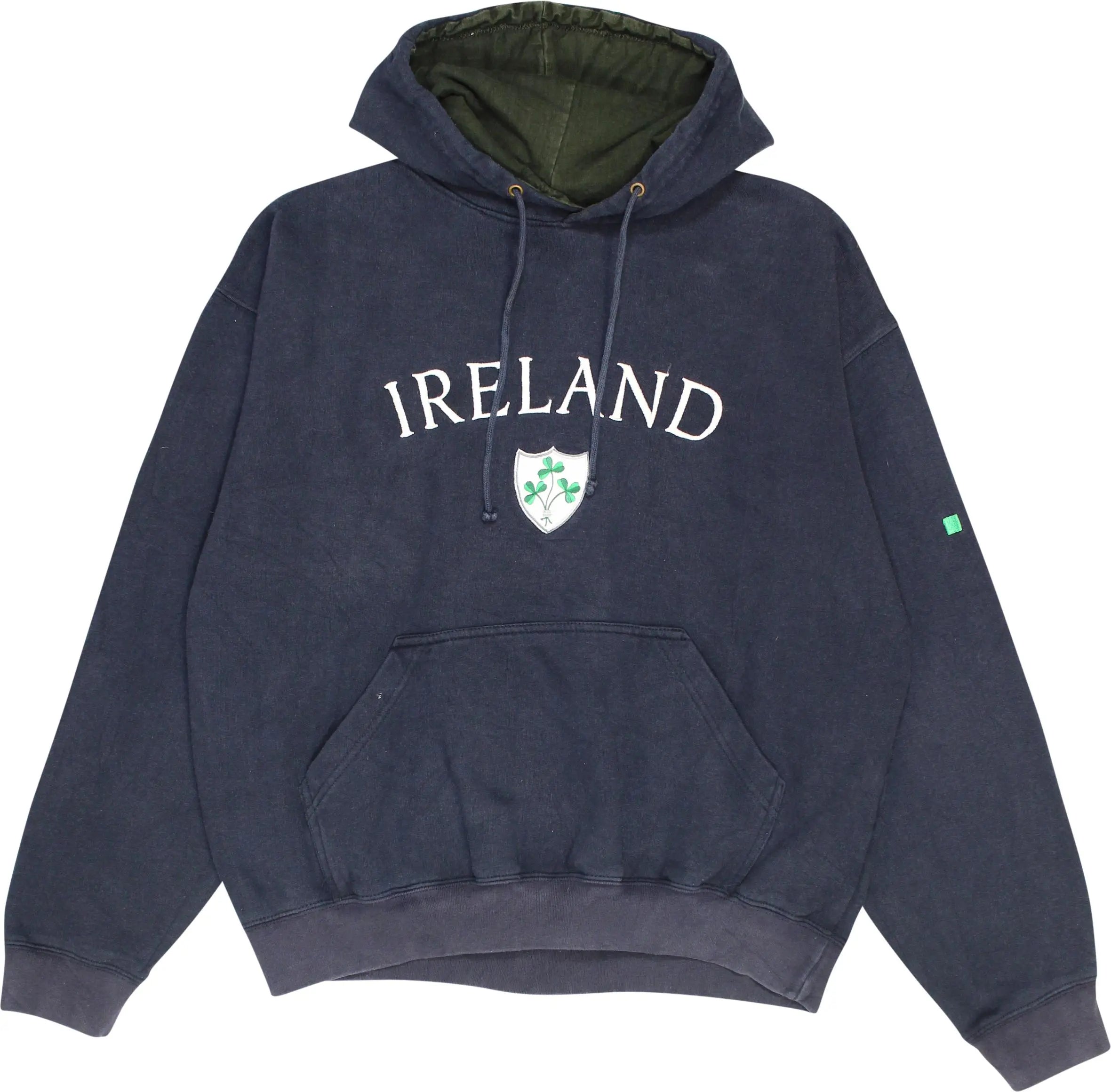 Live For Rugby - Ireland Hoodie- ThriftTale.com - Vintage and second handclothing