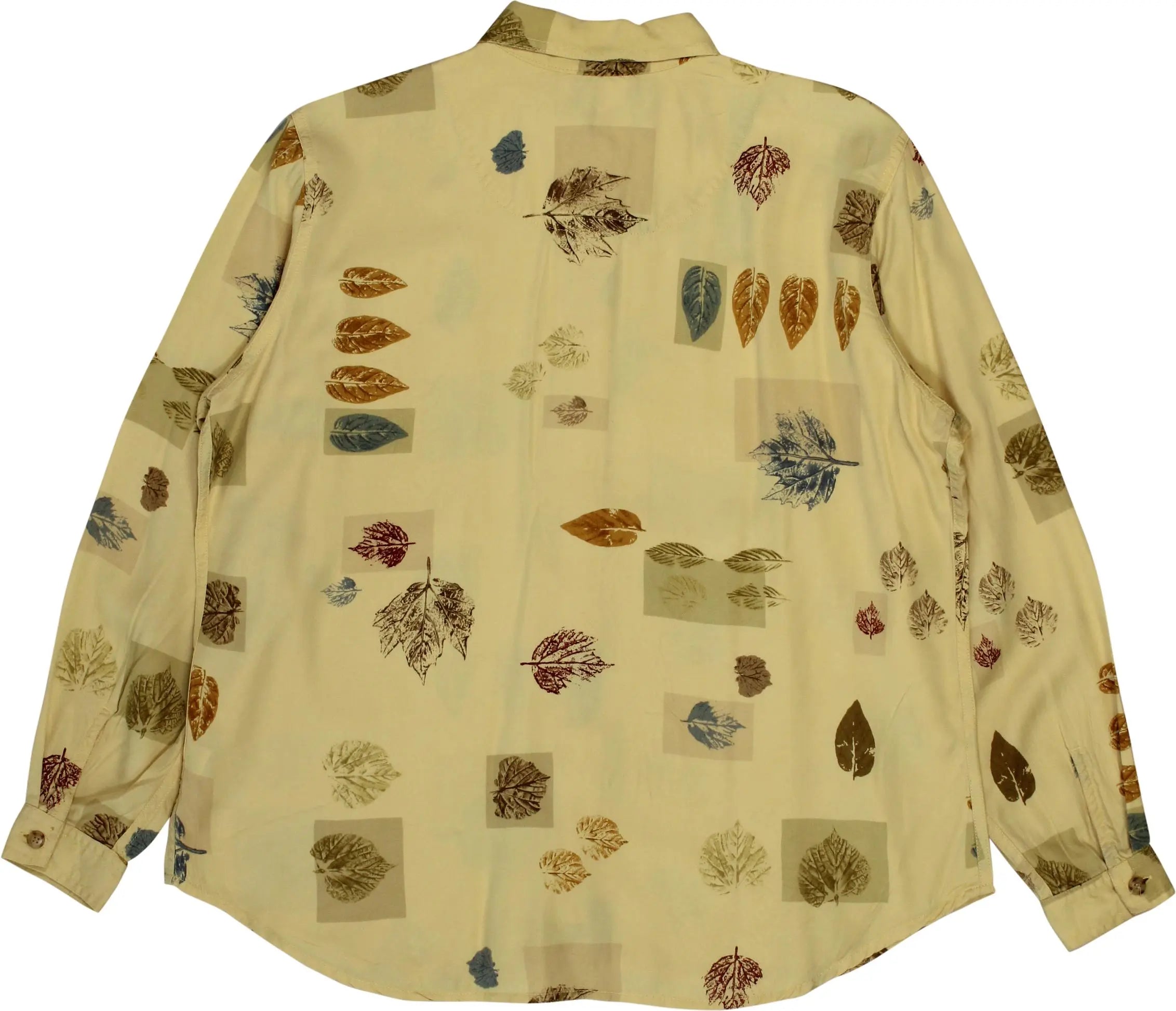 Liz Claiborne - 90s Patterned Blouse- ThriftTale.com - Vintage and second handclothing