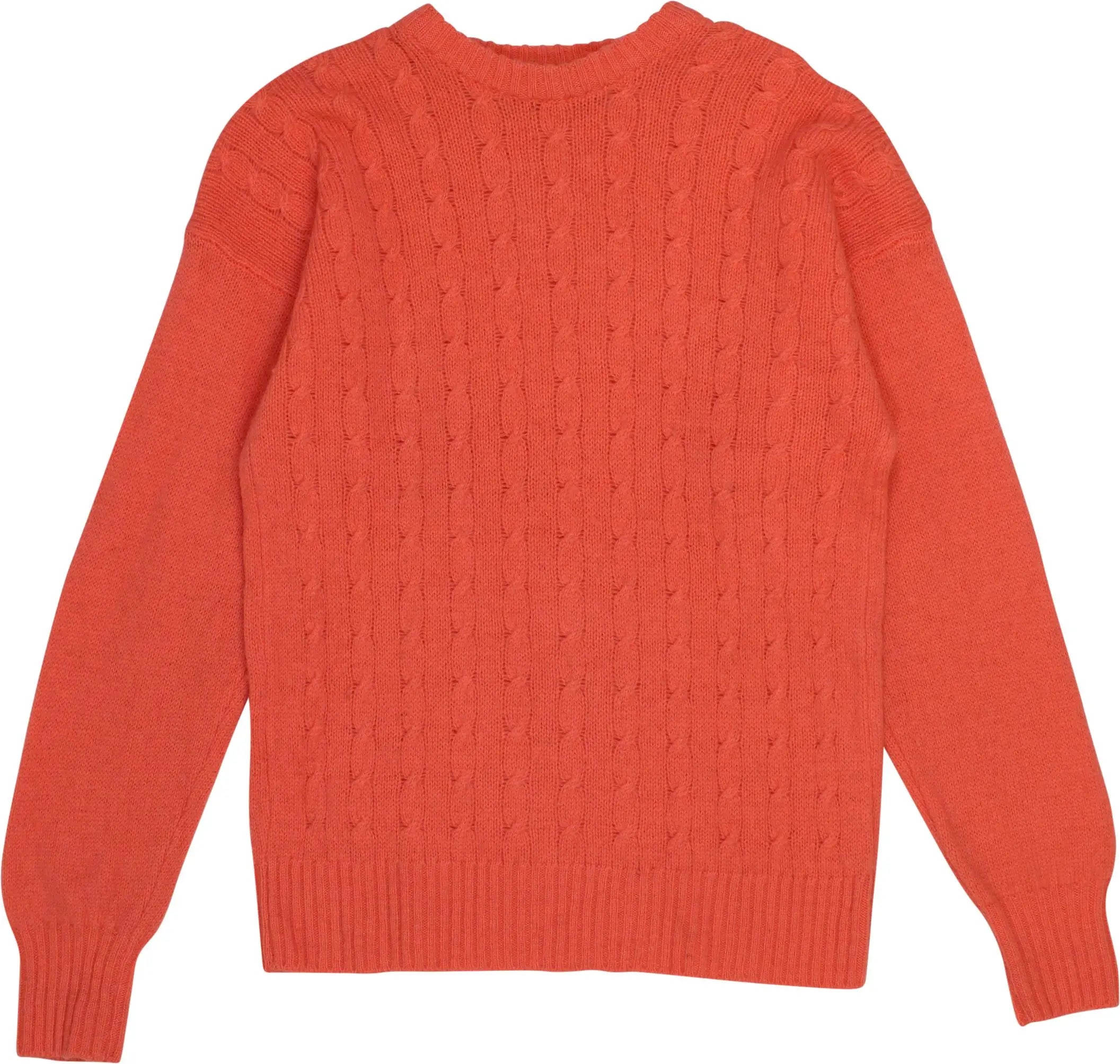 Loliwolf - Wool Cable Knit Jumper- ThriftTale.com - Vintage and second handclothing