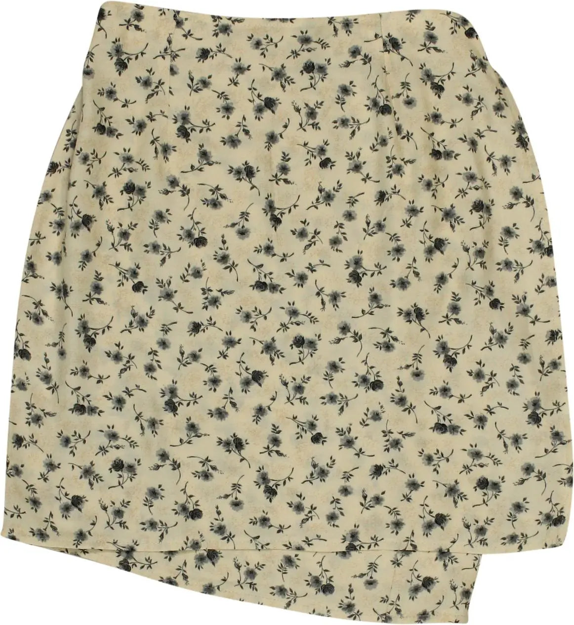 Lorsay - 90s Floral Wrap Mini Skirt- ThriftTale.com - Vintage and second handclothing