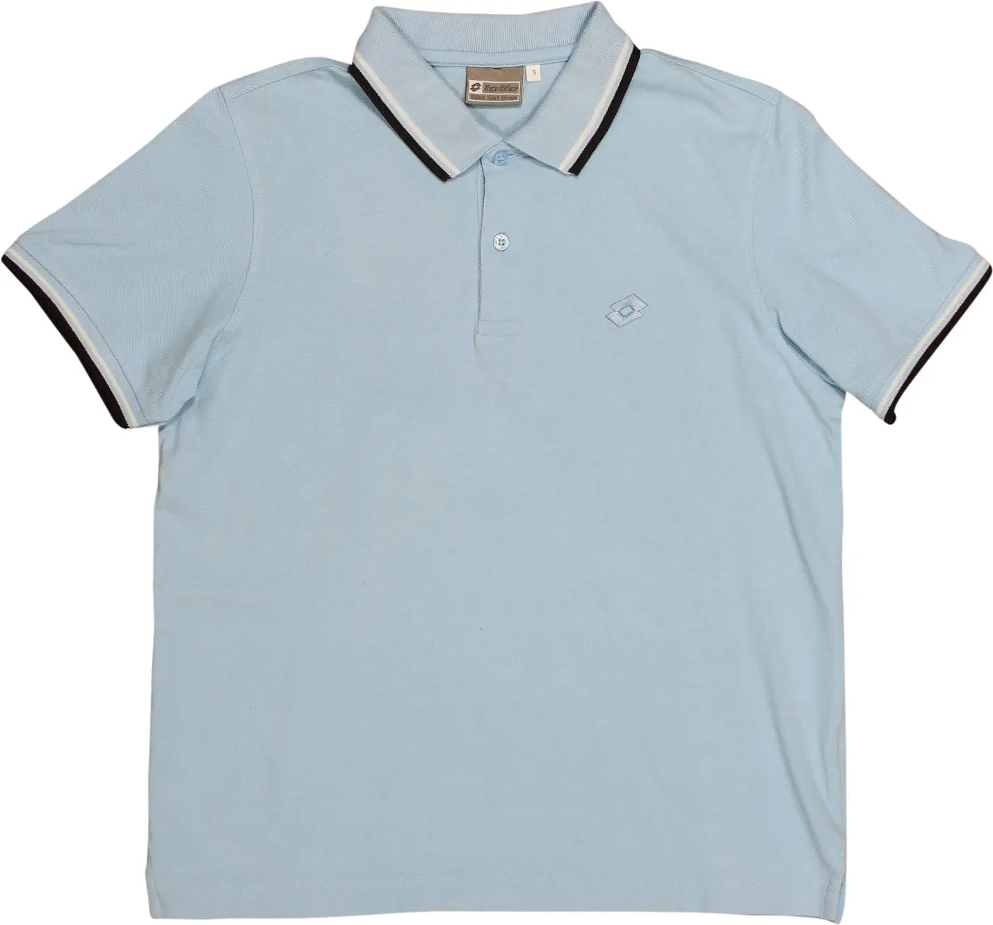 Lotto - Blue Polo Shirt by Lotto- ThriftTale.com - Vintage and second handclothing