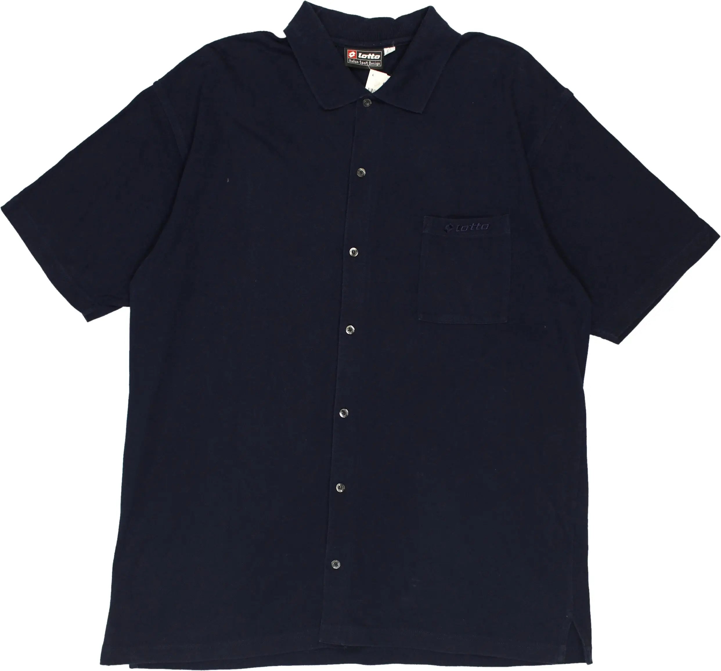 Lotto - Short Sleeve Shirt- ThriftTale.com - Vintage and second handclothing