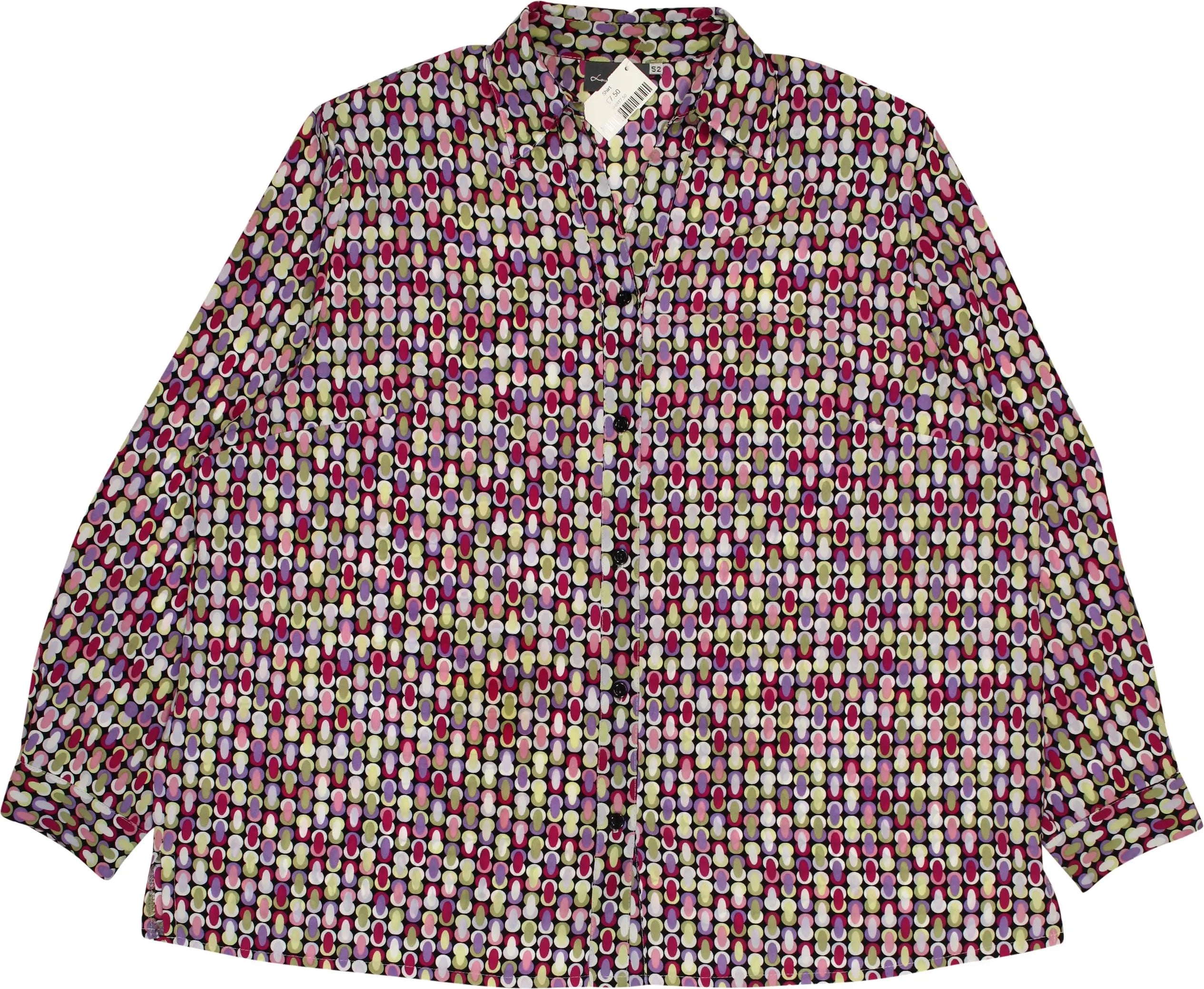 Louis - Shirt with Retro Print- ThriftTale.com - Vintage and second handclothing