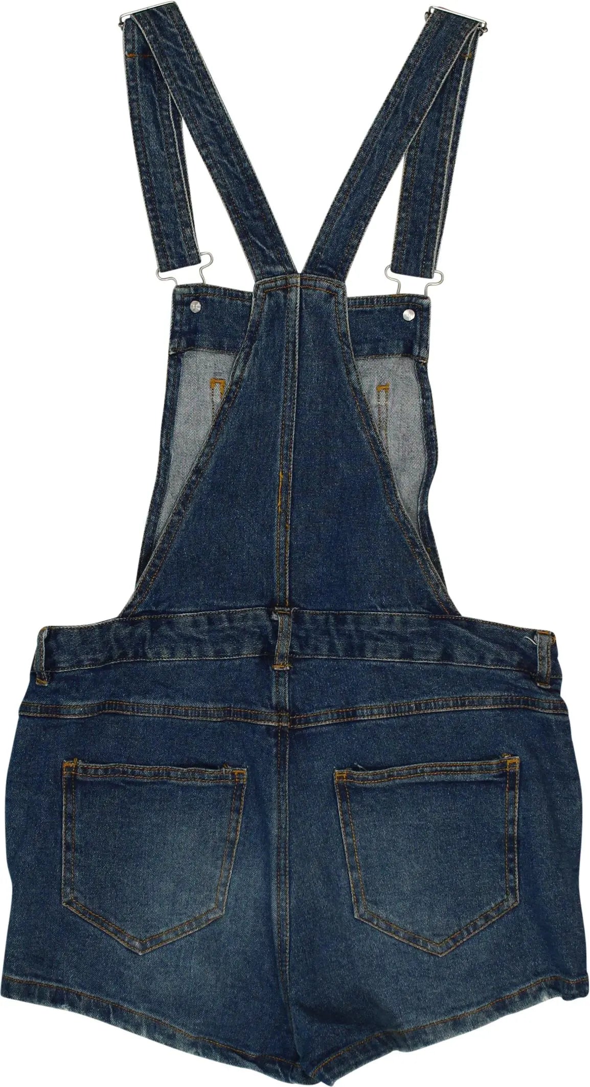Love Tree - Short Denim Overall- ThriftTale.com - Vintage and second handclothing