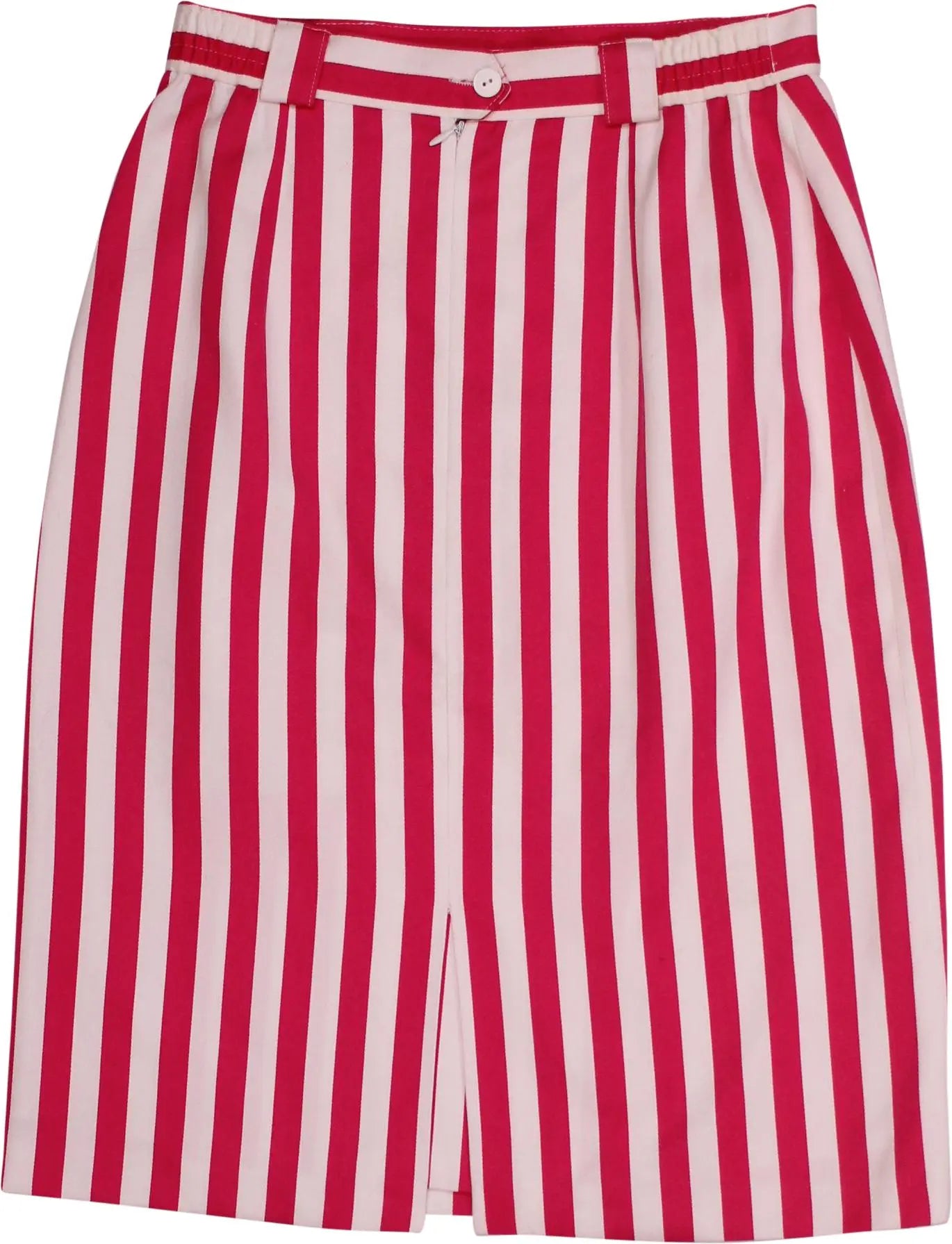 Lucia - 80s Striped Pencil Skirt- ThriftTale.com - Vintage and second handclothing