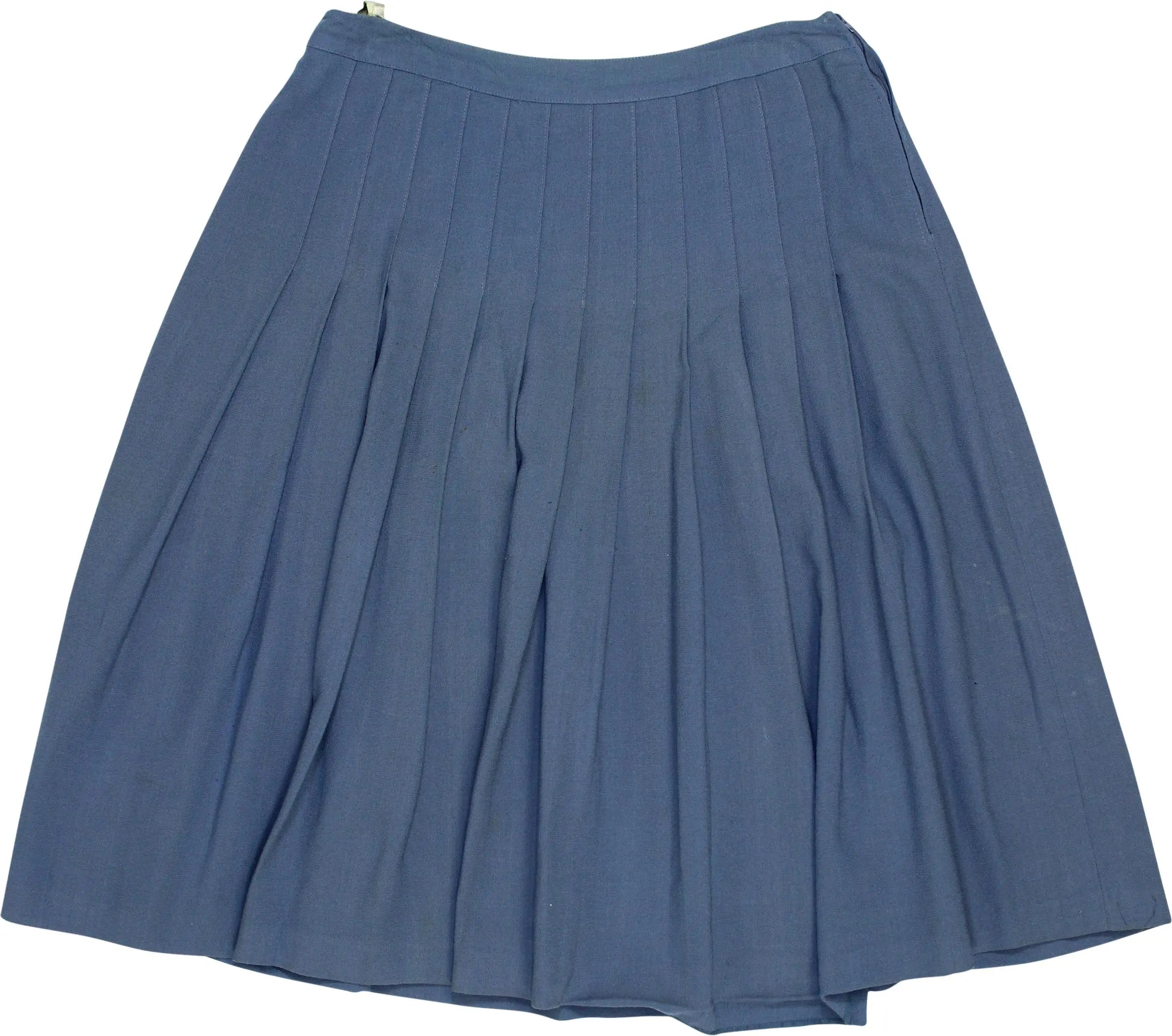 Lucia - 80s Wool Pleated Skirt- ThriftTale.com - Vintage and second handclothing