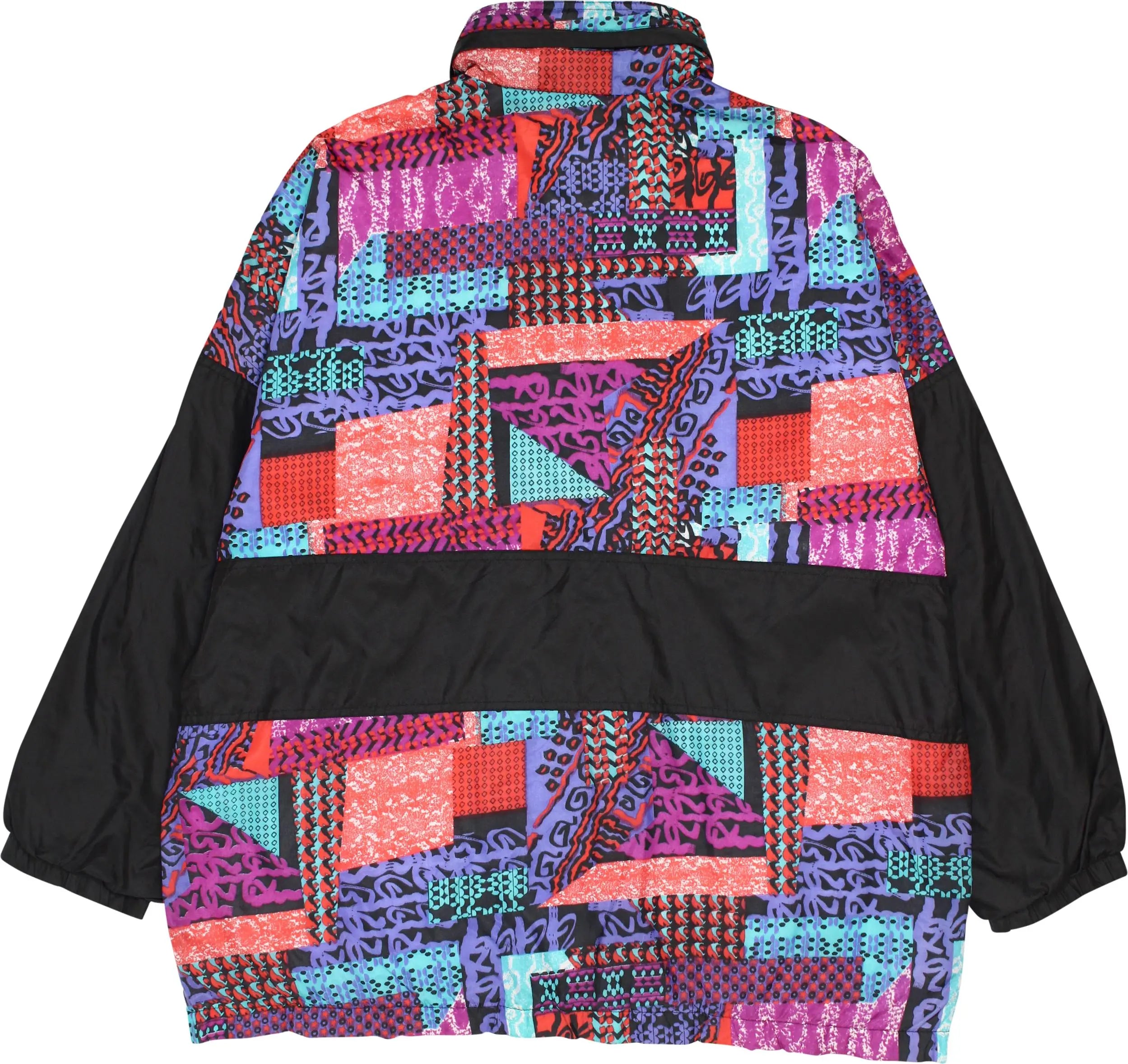 Luciano - 90s Windbreaker- ThriftTale.com - Vintage and second handclothing