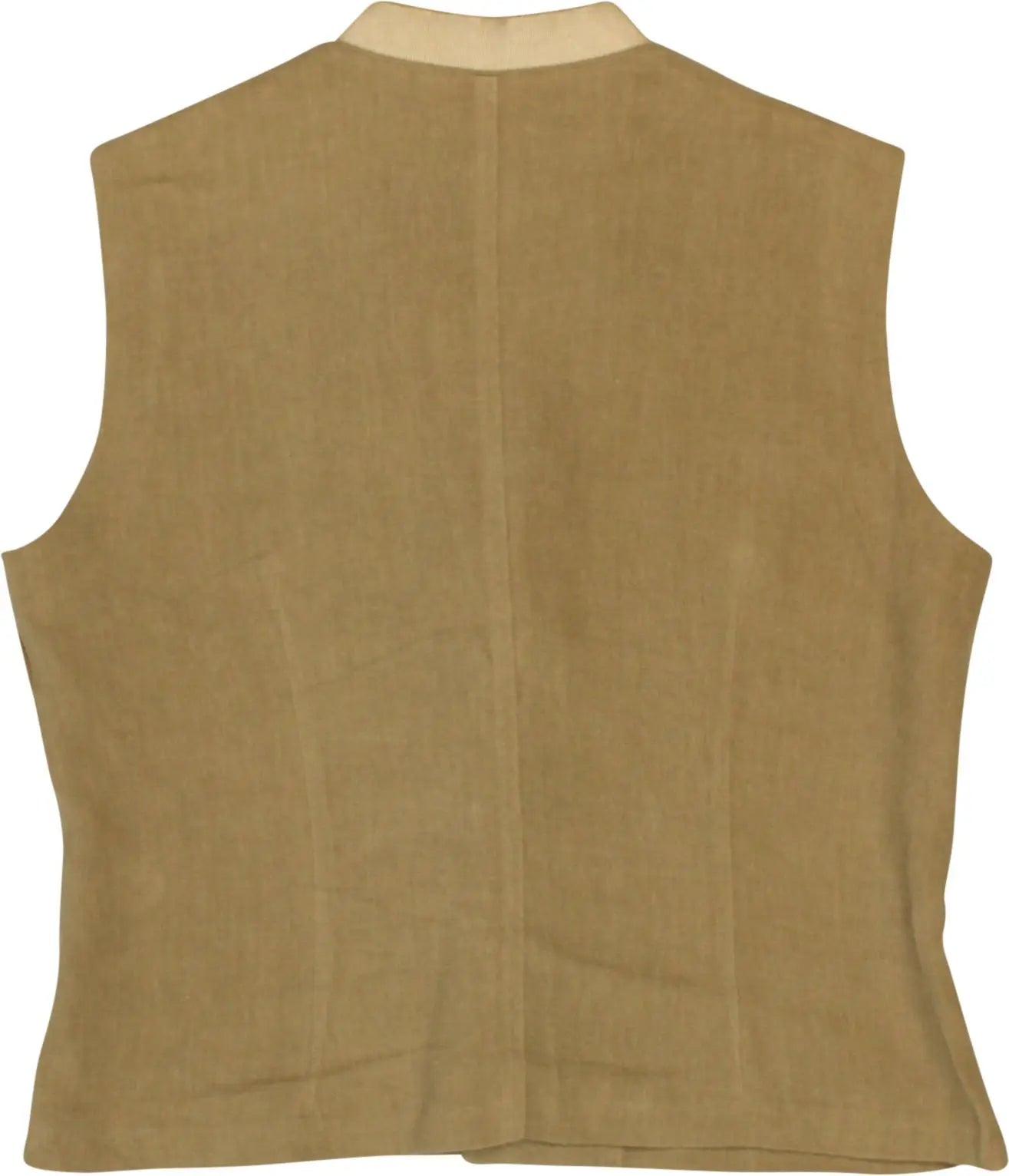 ML Collections - Linen Waistcoat- ThriftTale.com - Vintage and second handclothing