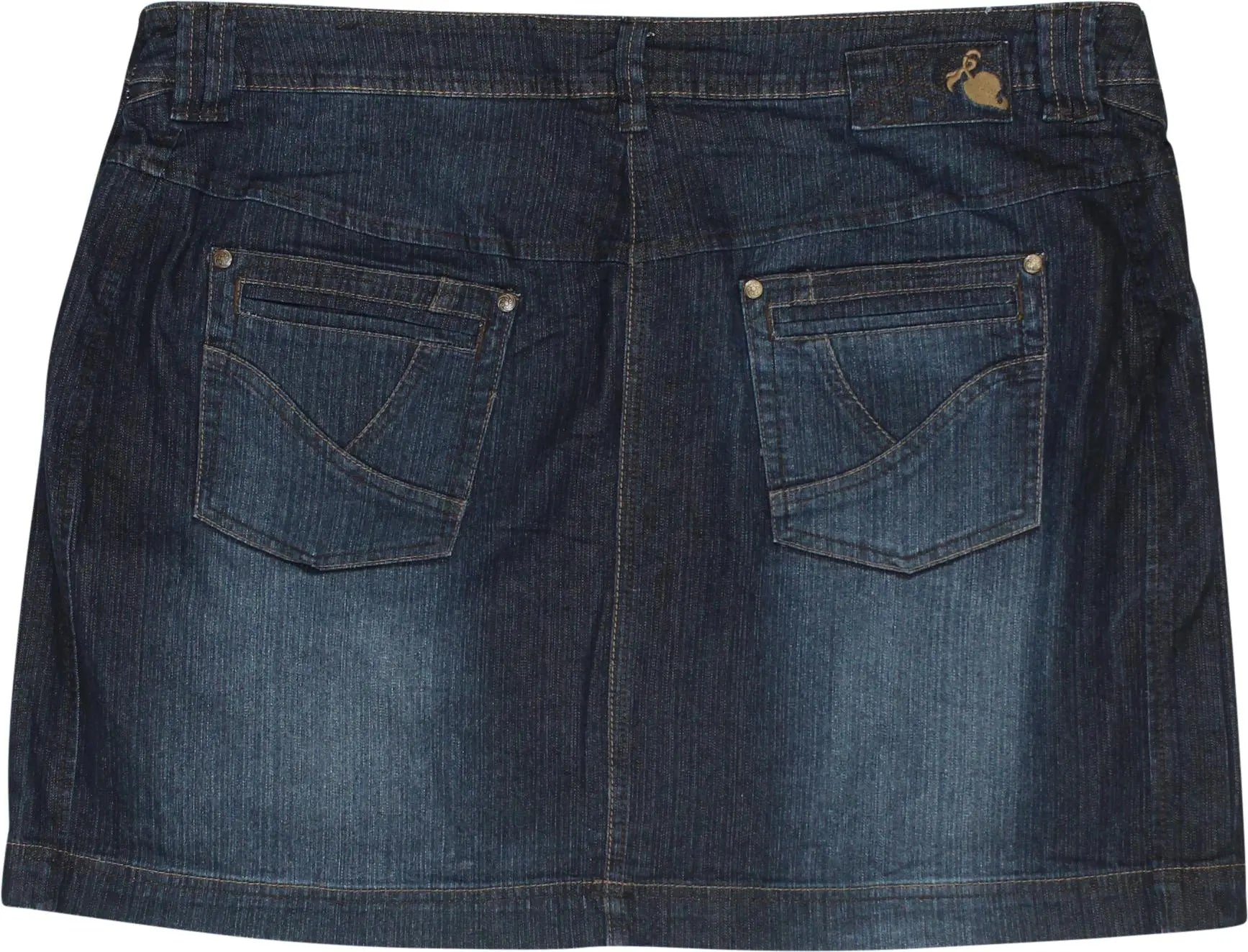 M&S - Denim mini skirt- ThriftTale.com - Vintage and second handclothing