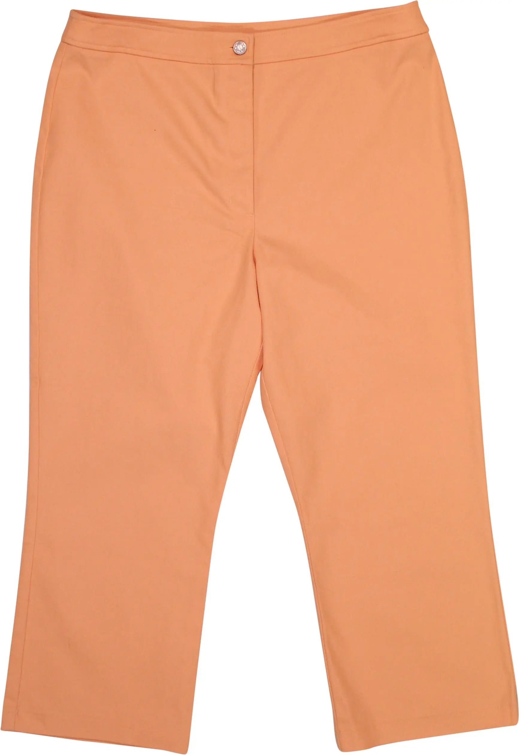 M&S - Pastel Peach Pants- ThriftTale.com - Vintage and second handclothing