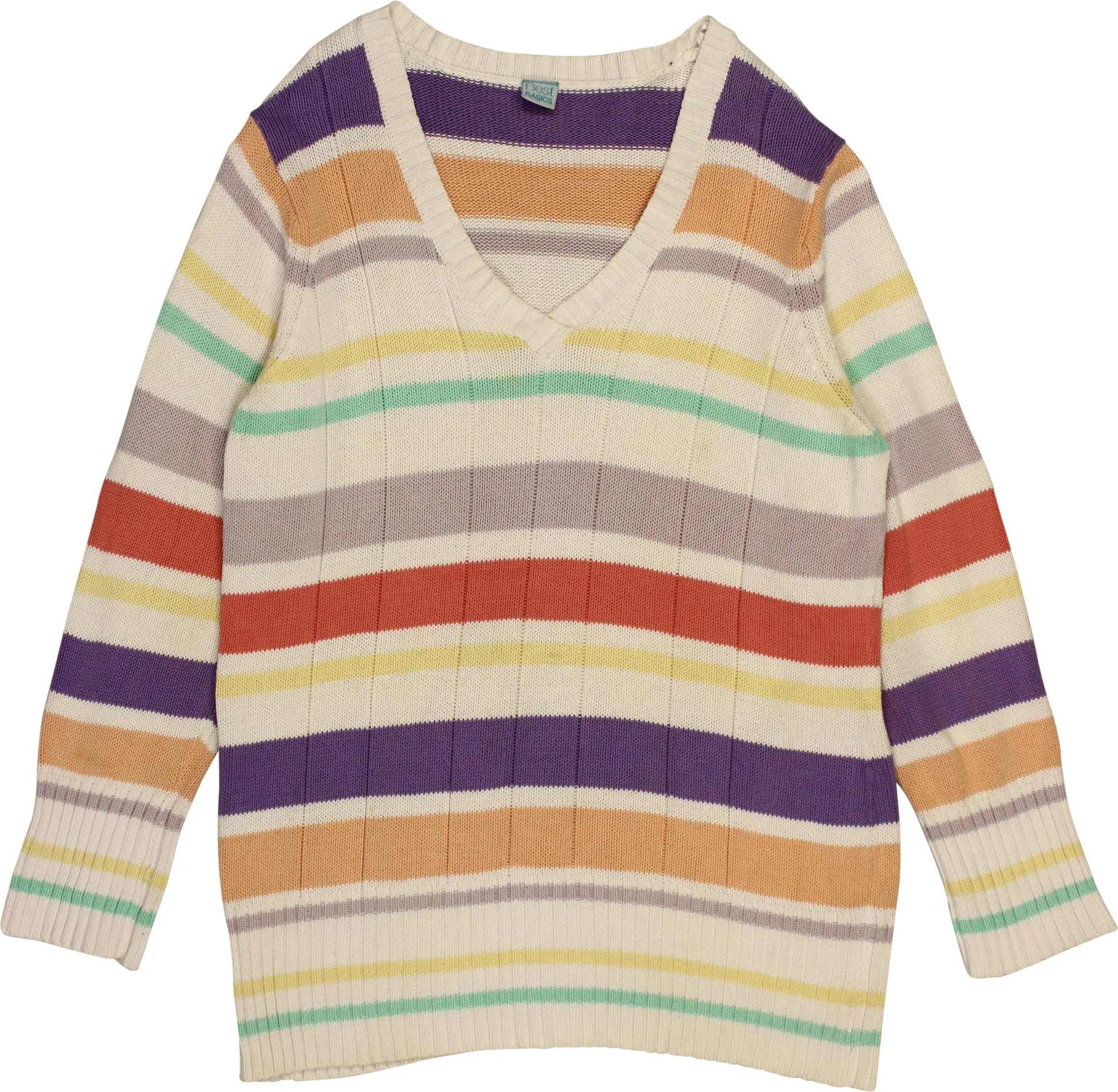 M&S - Striped Jumper- ThriftTale.com - Vintage and second handclothing