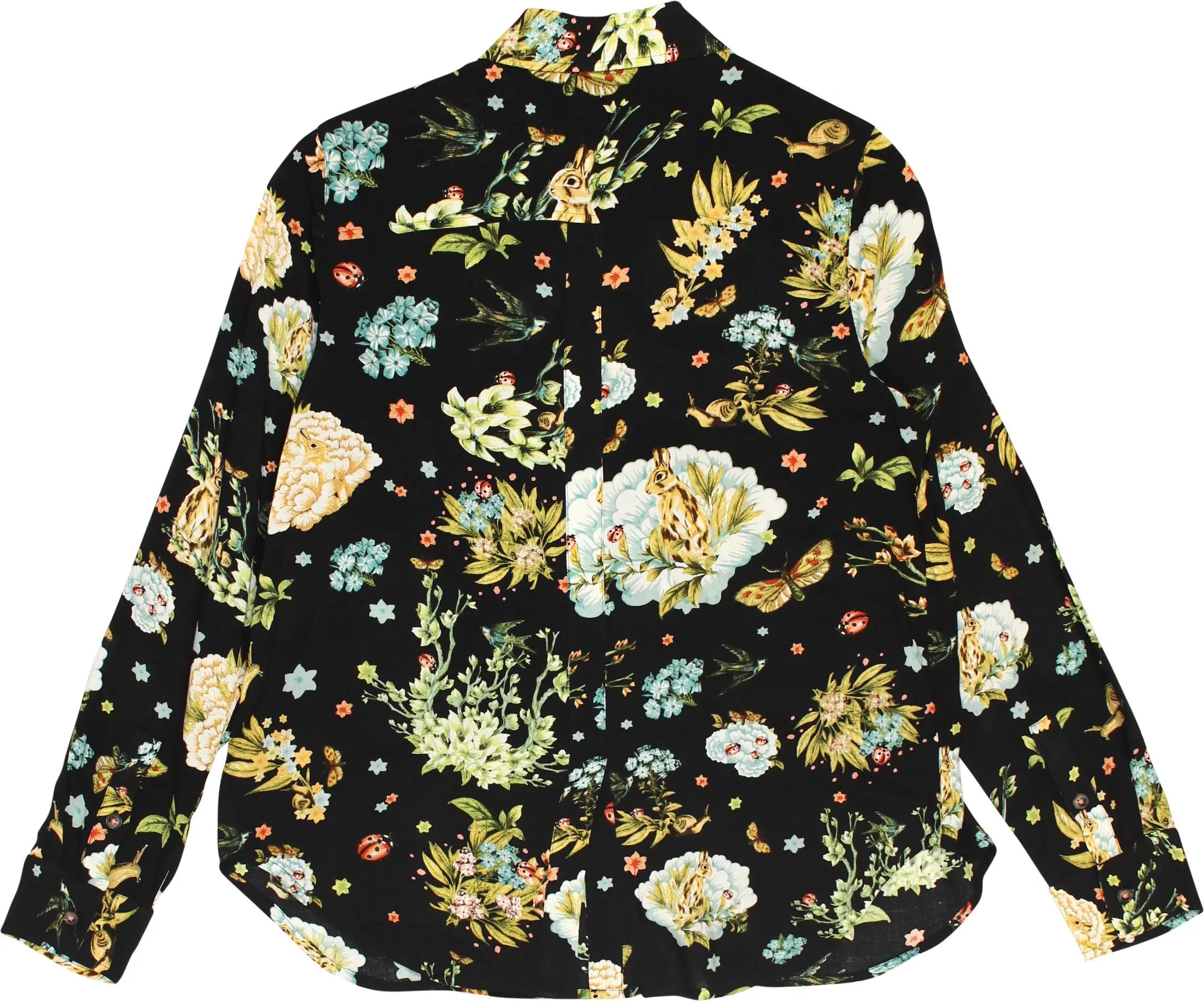 Maeve - Floral Blouse- ThriftTale.com - Vintage and second handclothing