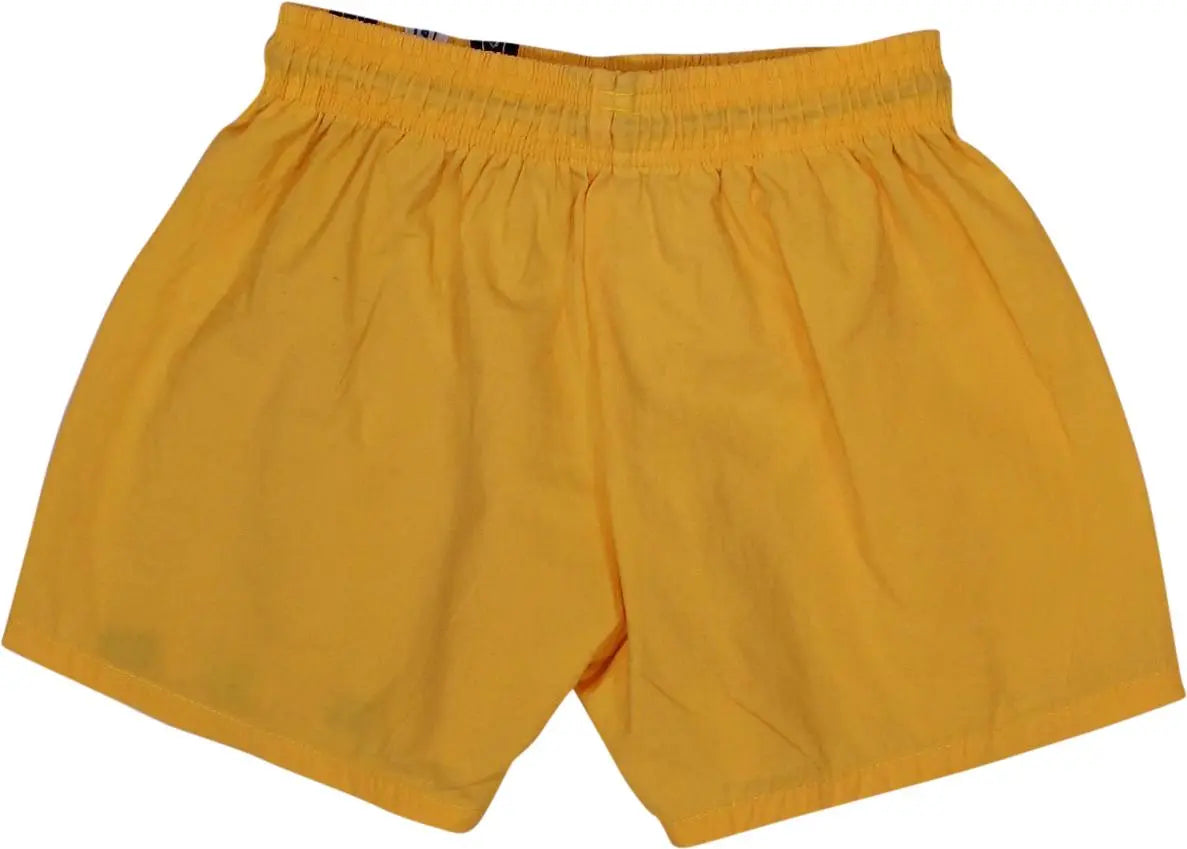 Magic Sport - Yellow Sport Shorts- ThriftTale.com - Vintage and second handclothing
