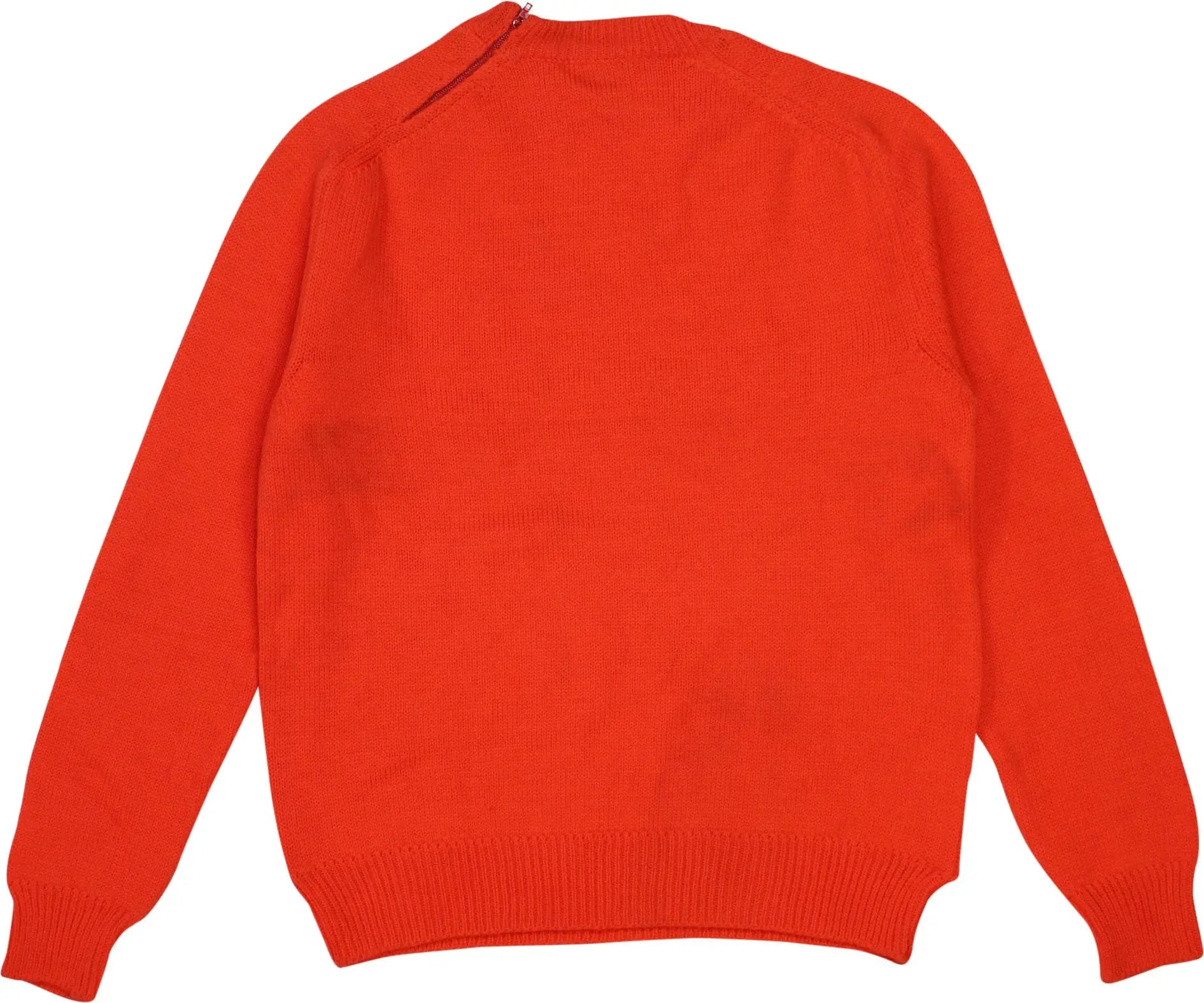 Maglierie Chicco - Red Knitted Sweater- ThriftTale.com - Vintage and second handclothing