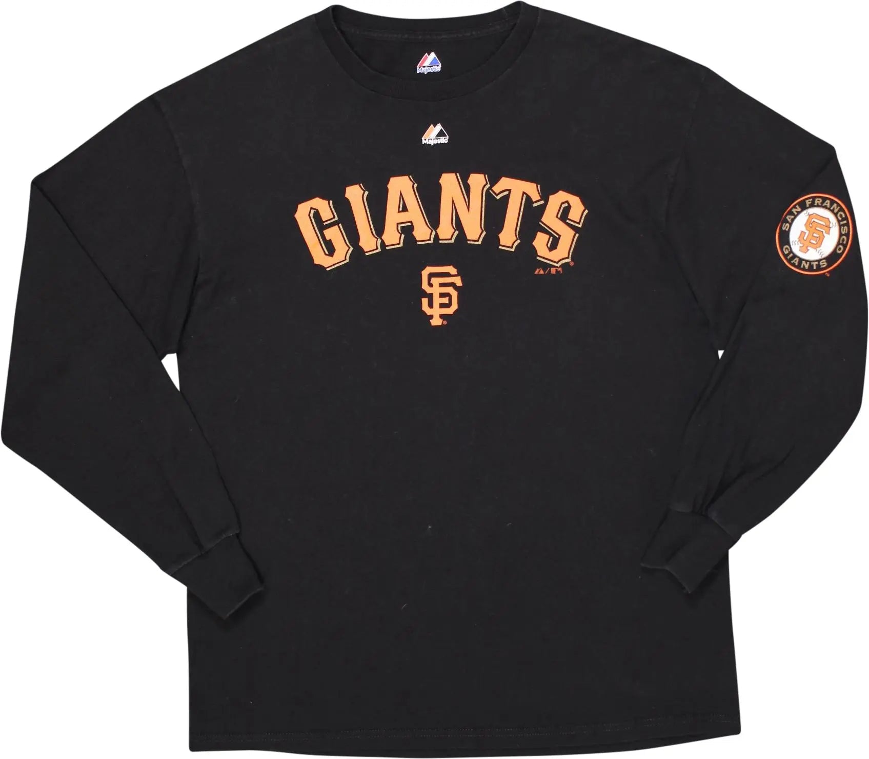 Majestic - Giants Crewneck Sweatshirt- ThriftTale.com - Vintage and second handclothing