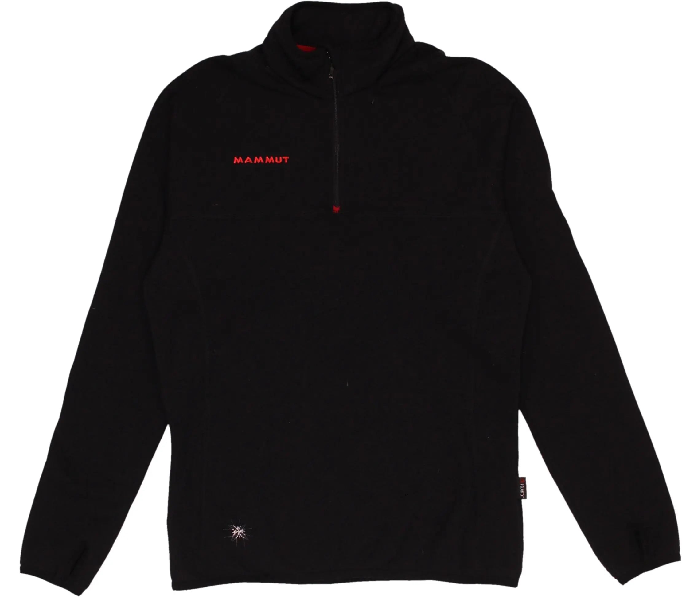 Mammut - Black Long Sleeve Fleece Top by Mammut- ThriftTale.com - Vintage and second handclothing