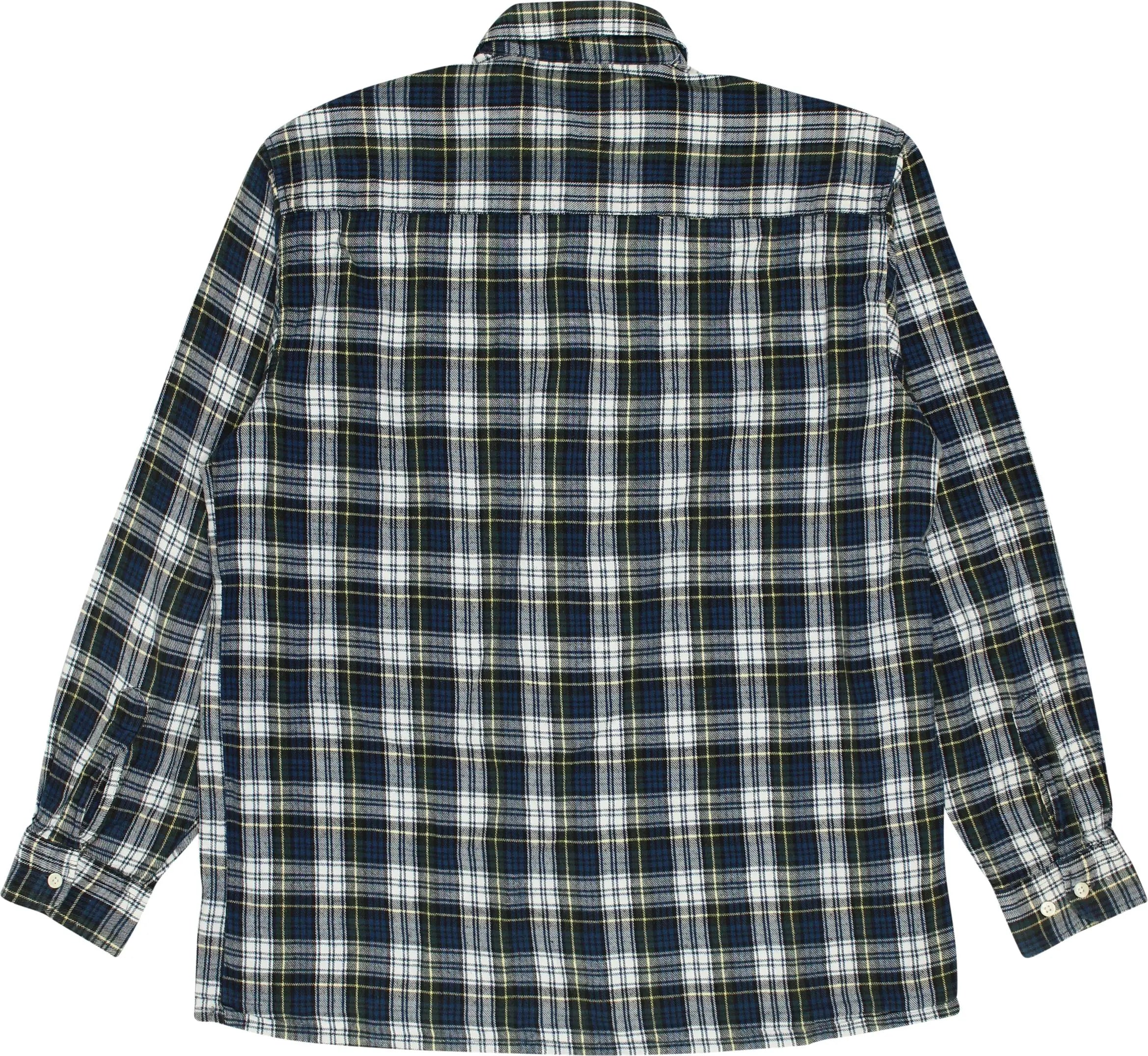 Man Man - Checkered Flannel Shirt- ThriftTale.com - Vintage and second handclothing