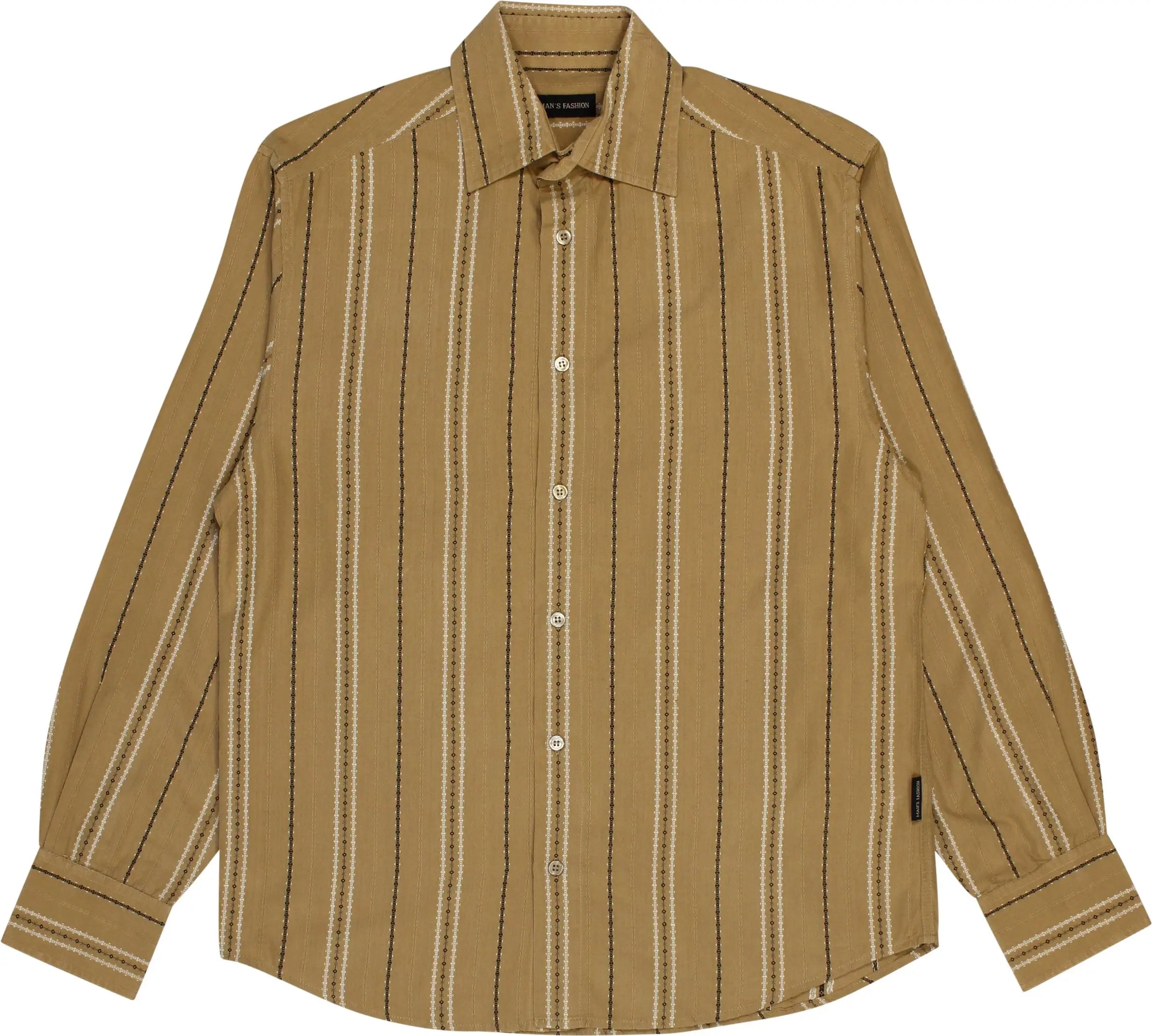 Man's Fashion - Vintage Brown Shirt- ThriftTale.com - Vintage and second handclothing