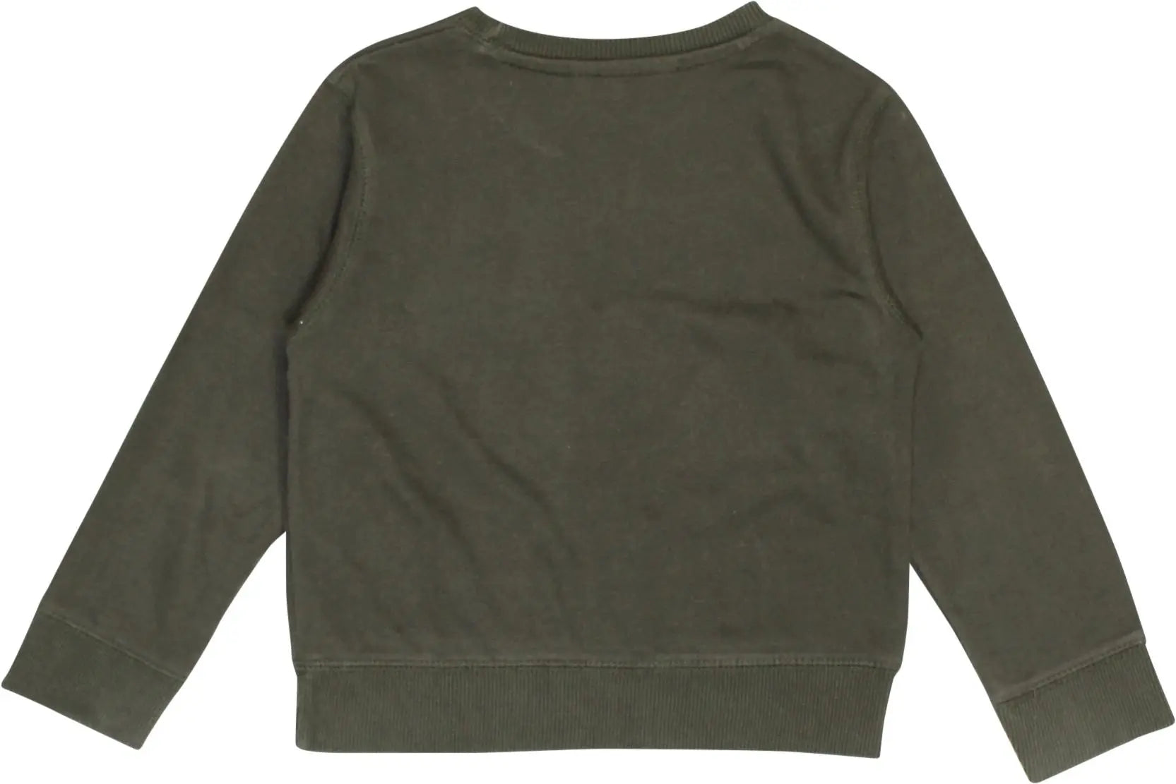 Mango - Green Sweatshirt- ThriftTale.com - Vintage and second handclothing