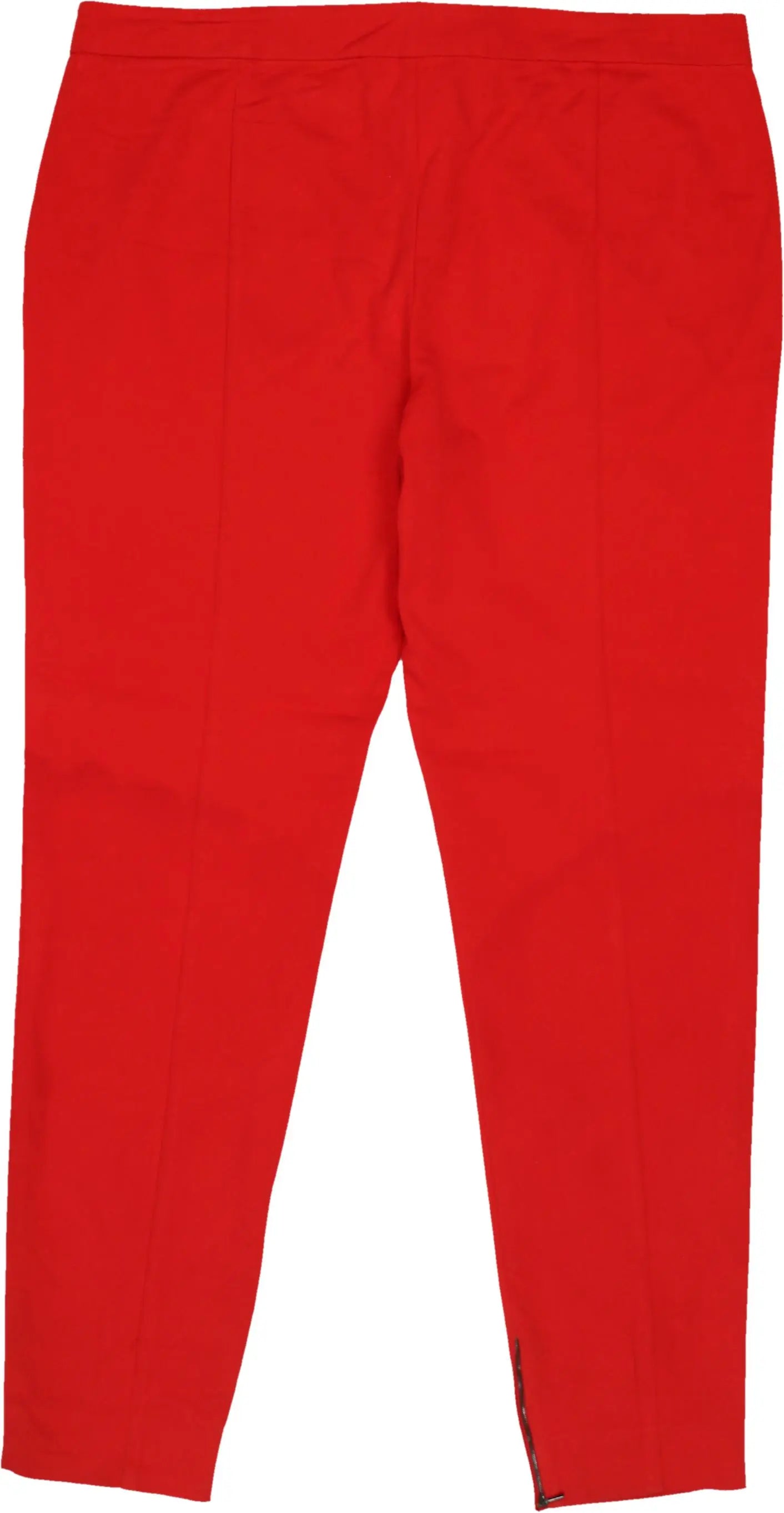 Mango - Red Pants- ThriftTale.com - Vintage and second handclothing