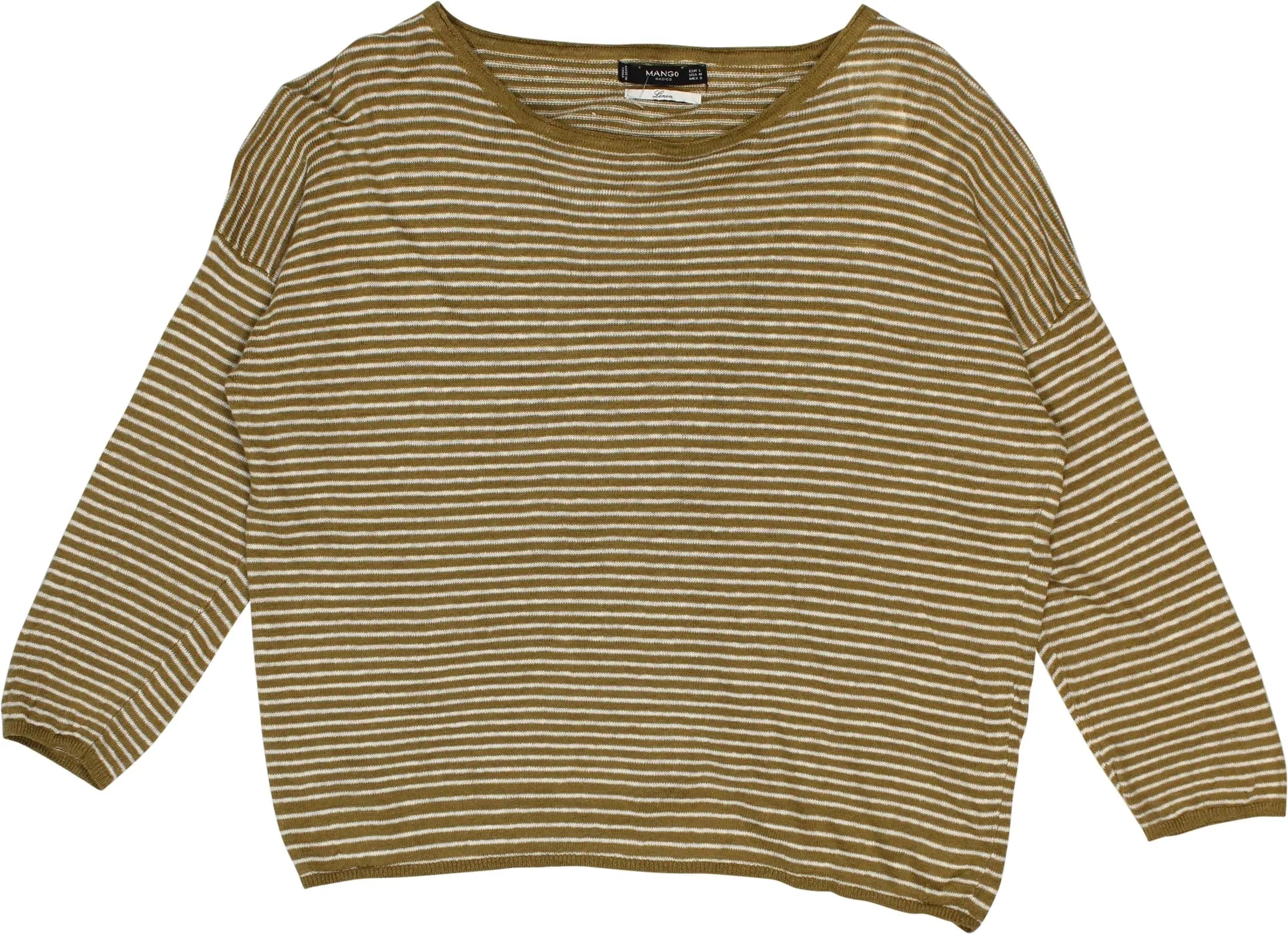Mango - Striped Jumper- ThriftTale.com - Vintage and second handclothing