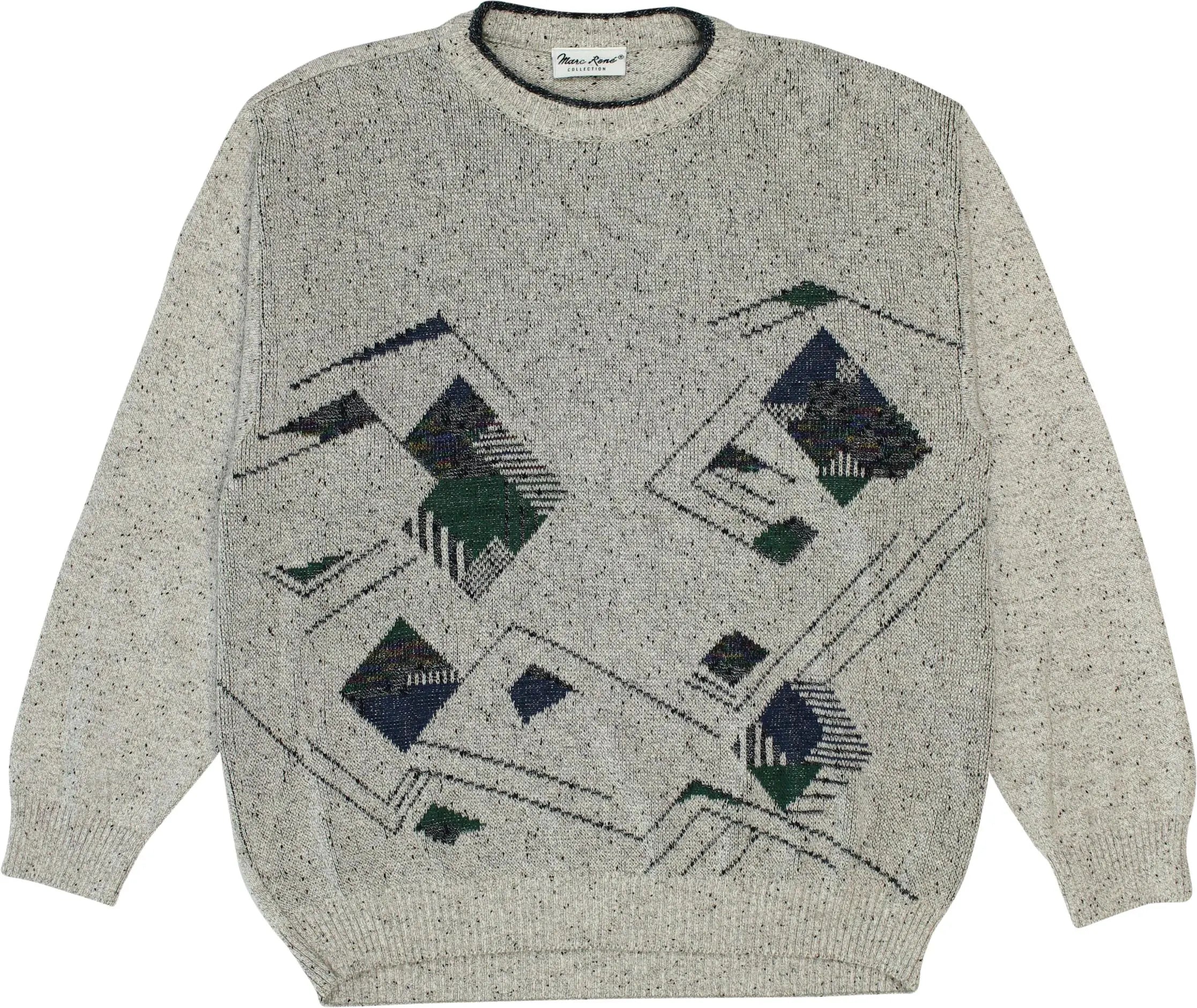 Marc René - 90s Knitted Jumper- ThriftTale.com - Vintage and second handclothing