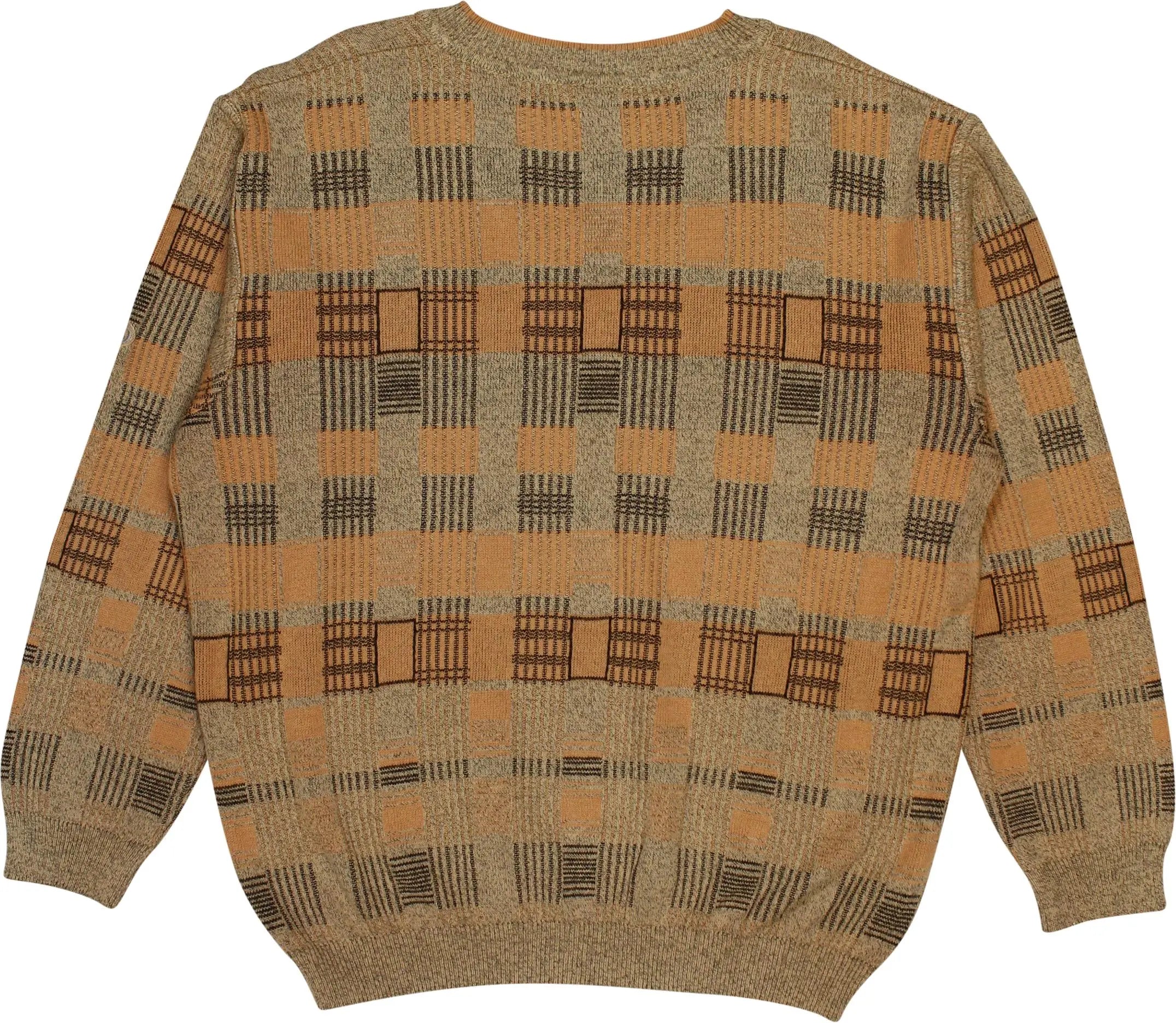 Marc René - Knitted V-Neck Jumper- ThriftTale.com - Vintage and second handclothing