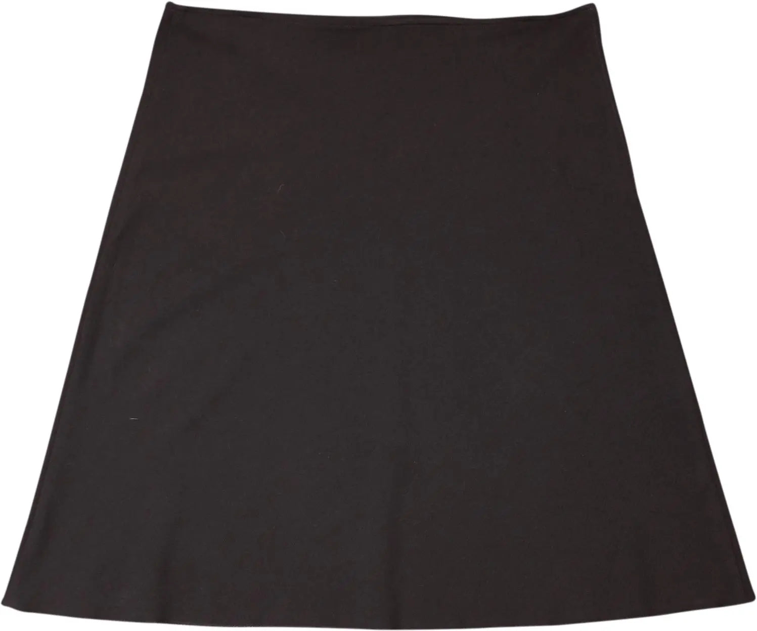 Marca - Black A-line Skirt- ThriftTale.com - Vintage and second handclothing