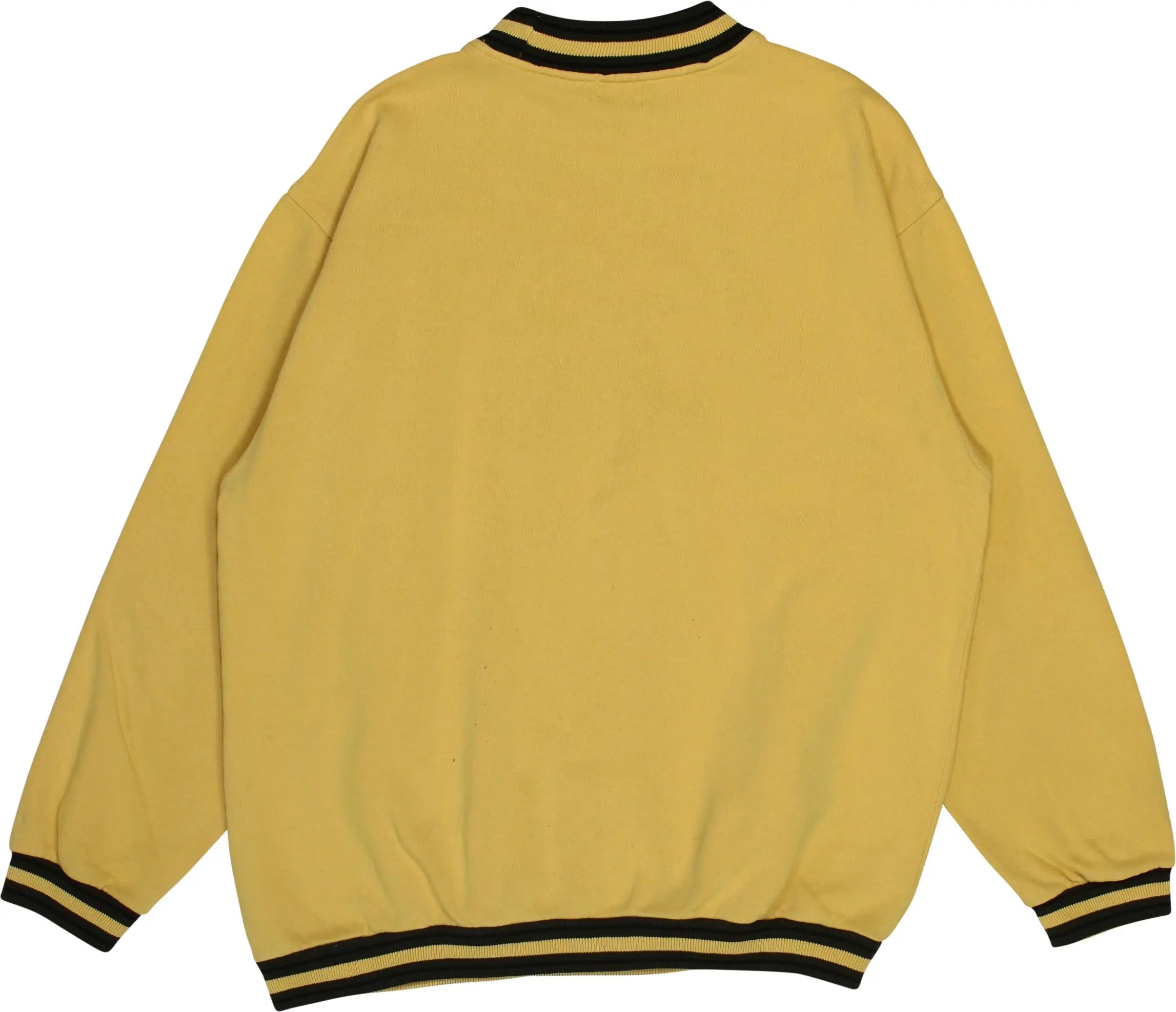 Marco Pecci - Yellow Sweater- ThriftTale.com - Vintage and second handclothing