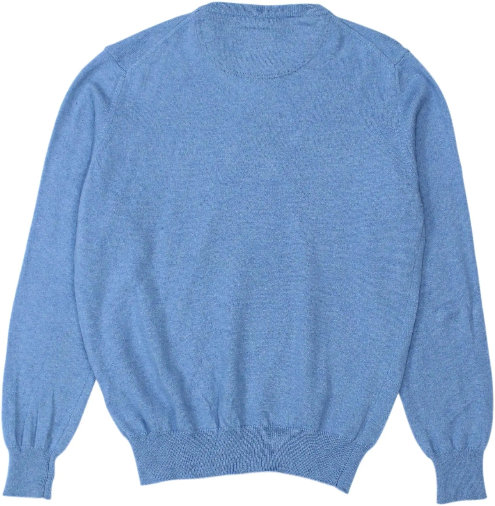 Marina Yachting - Blue Wool Blend Sweater- ThriftTale.com - Vintage and second handclothing