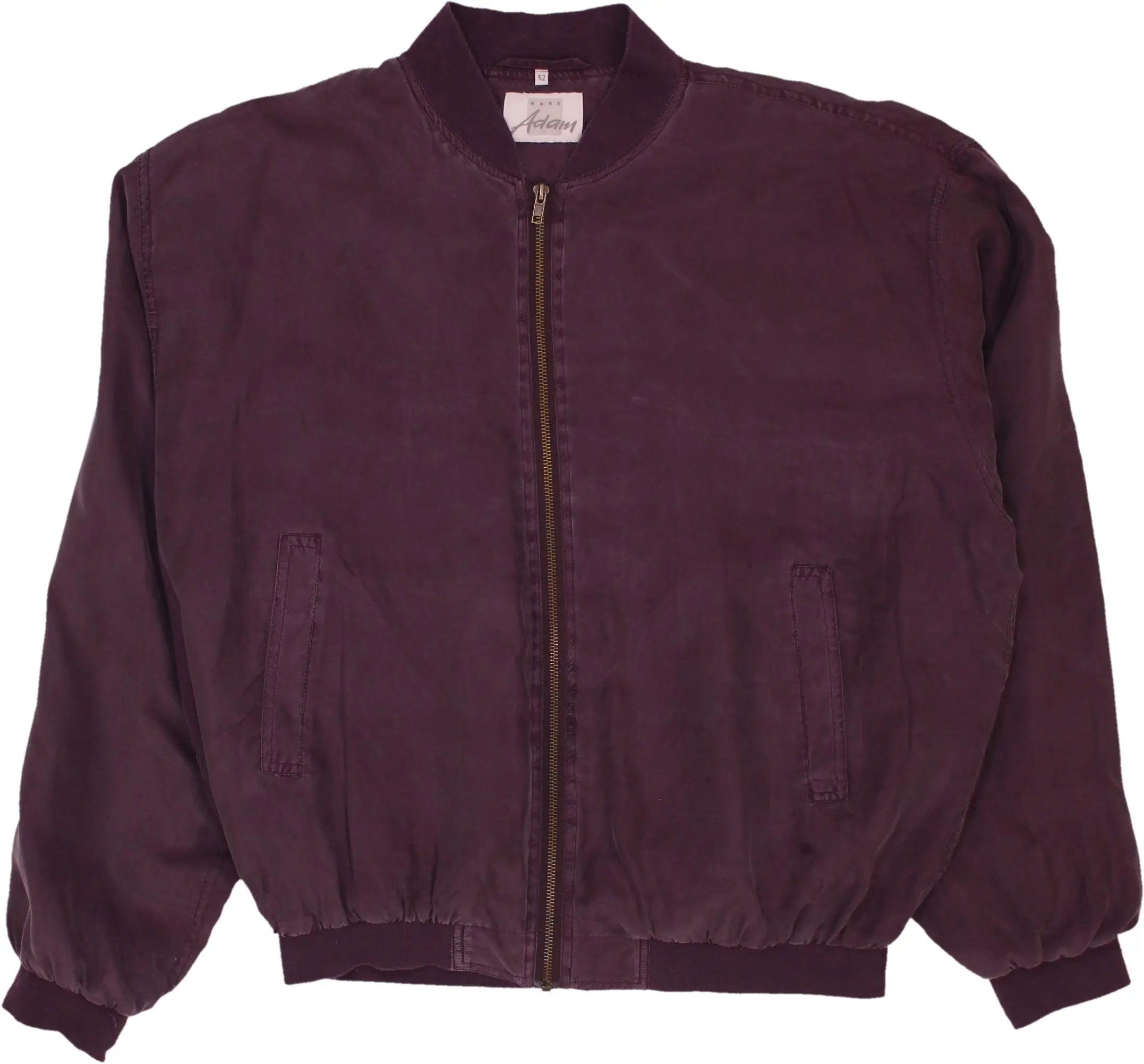 Mark Adam - 90s Silk Bomber Jacket- ThriftTale.com - Vintage and second handclothing