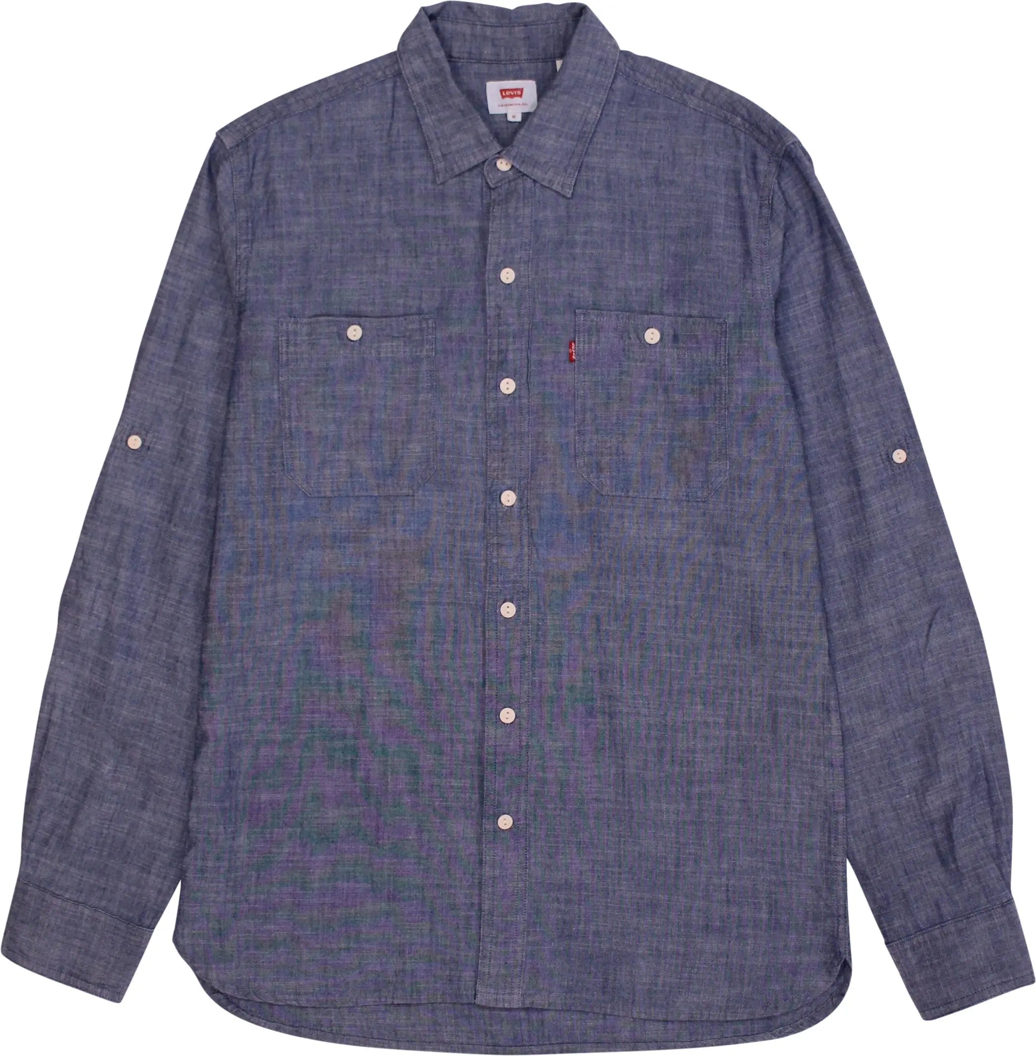 Marsum - Blue Shirt by Levi's- ThriftTale.com - Vintage and second handclothing