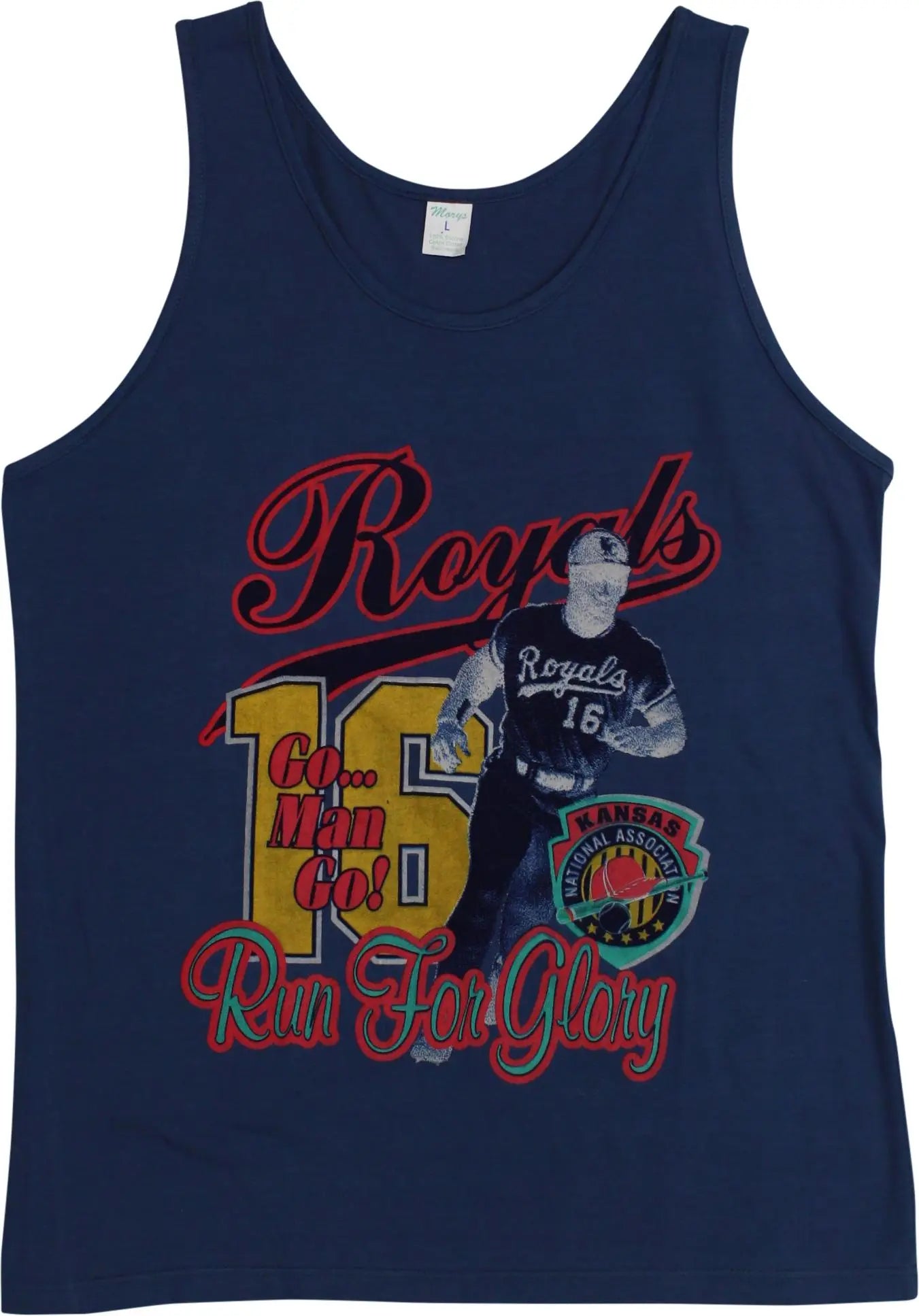 Marys - Royals Tanktop- ThriftTale.com - Vintage and second handclothing