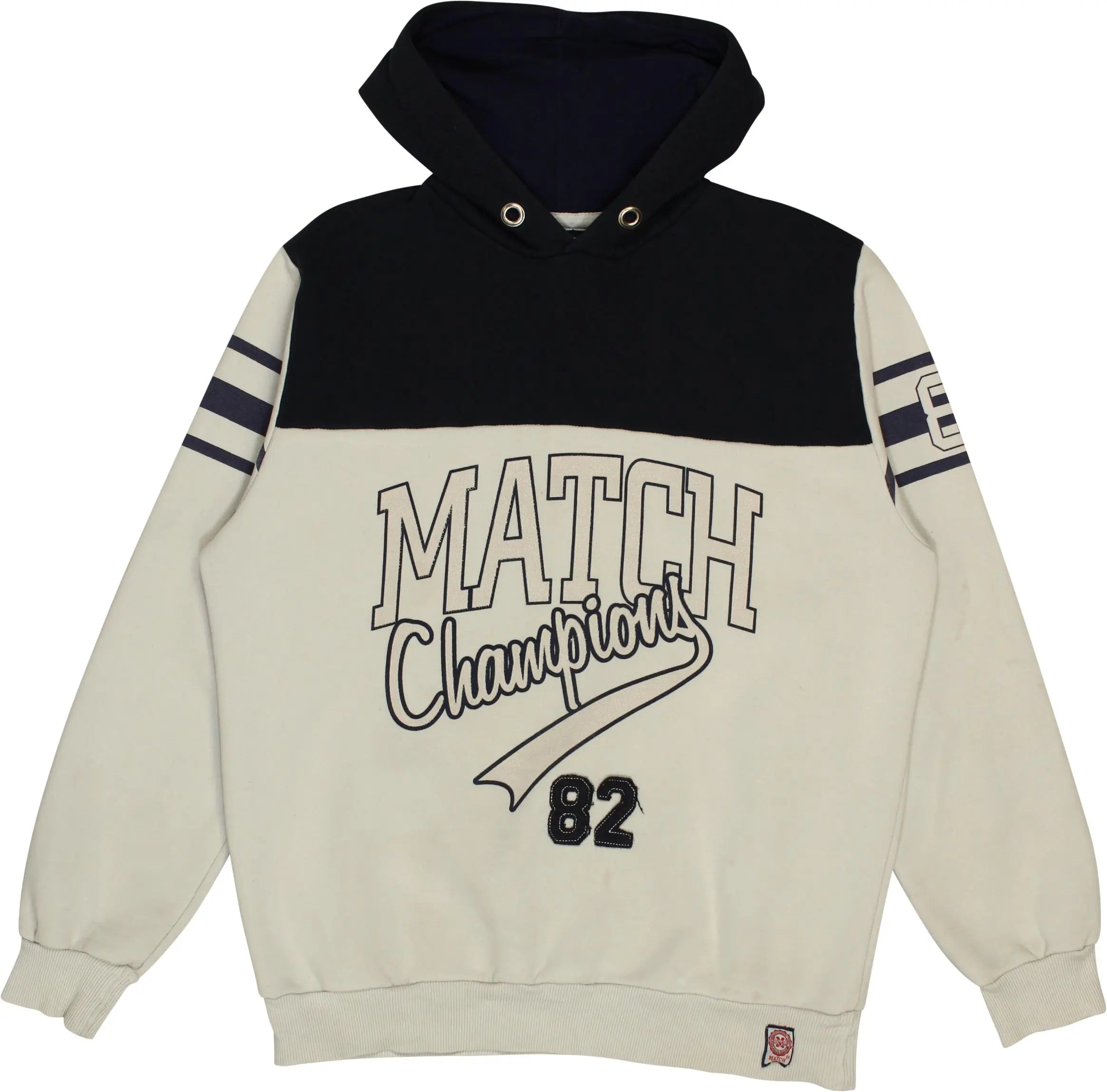 Match - Hoodie- ThriftTale.com - Vintage and second handclothing