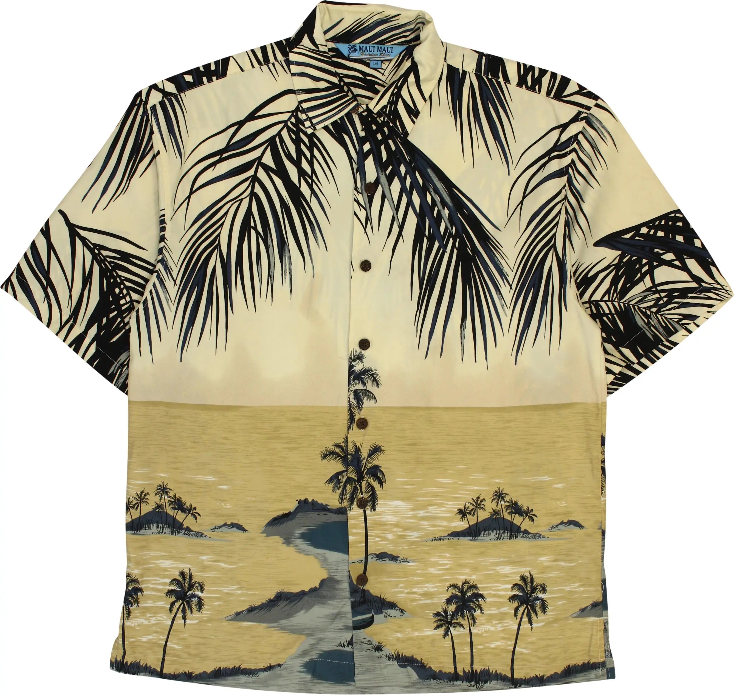 Maui Maui - 90s Hawaiian Shirt- ThriftTale.com - Vintage and second handclothing