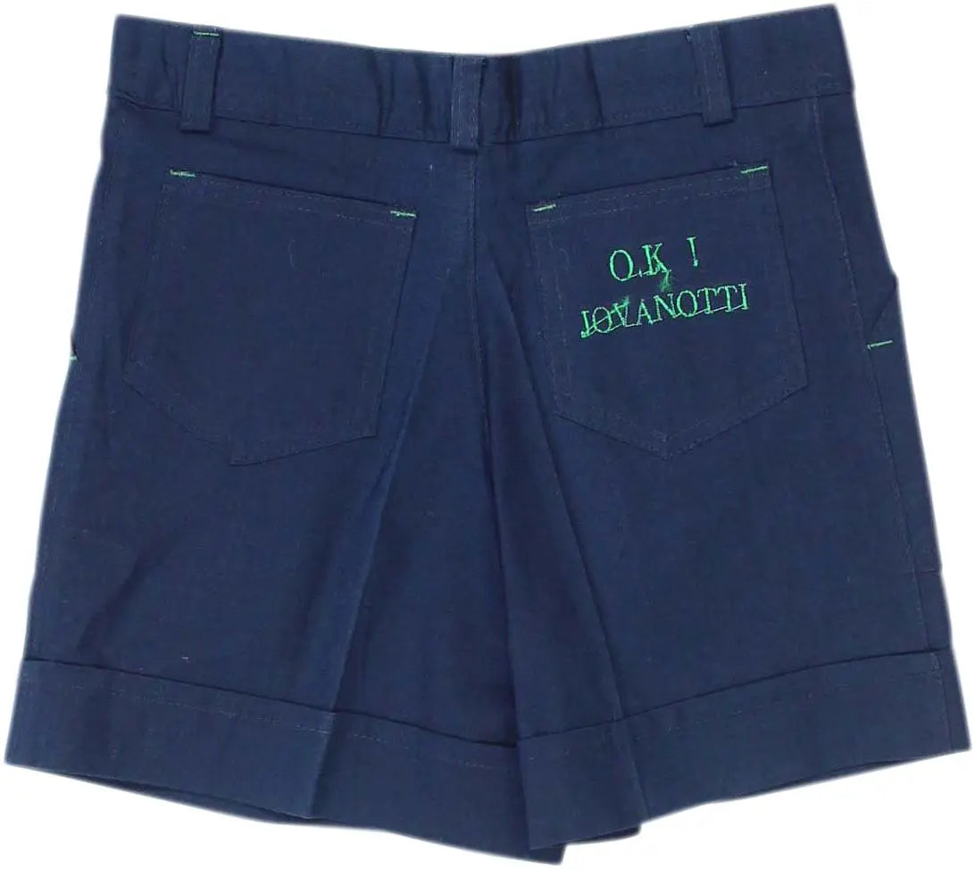 Max Winner - Blue Shorts- ThriftTale.com - Vintage and second handclothing