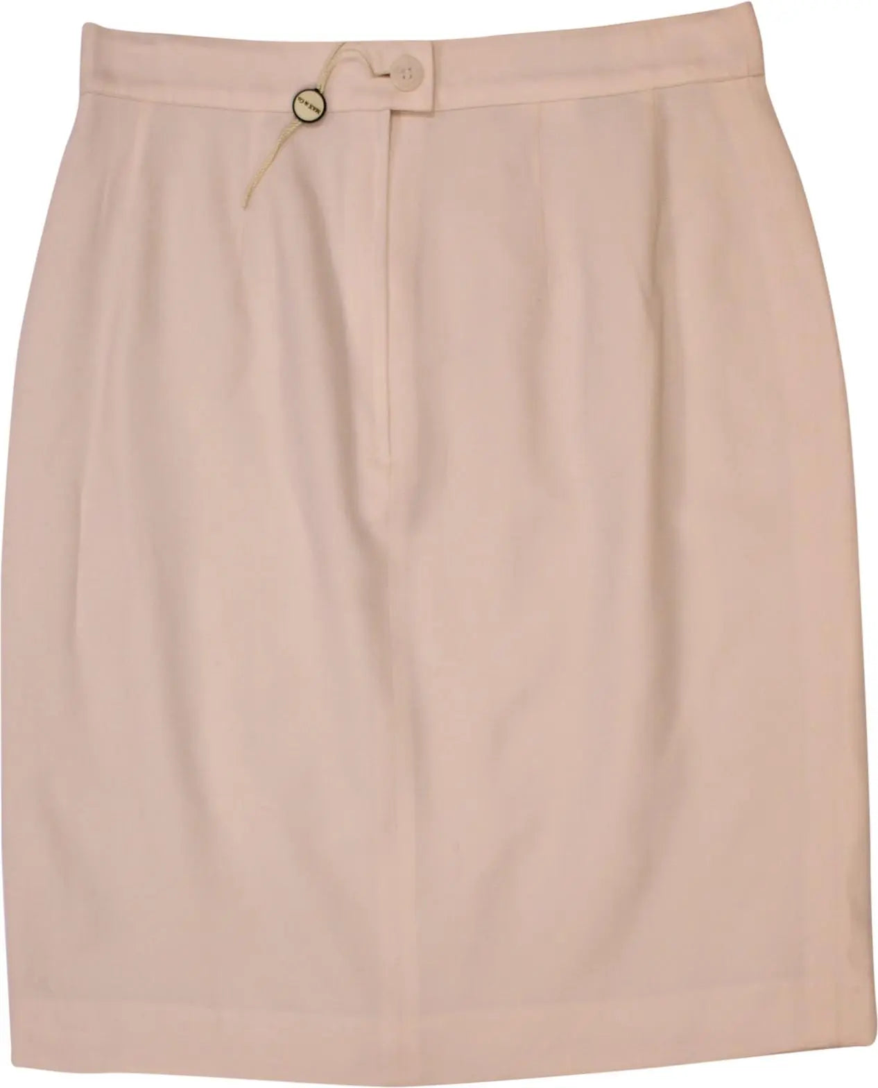 Max & Co. - Cream Midi Skirt by Max & Co.- ThriftTale.com - Vintage and second handclothing