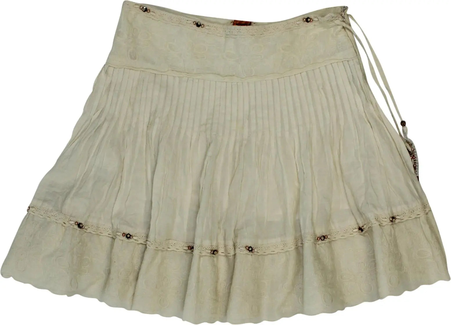 Mayoral - Vintage White Skirt- ThriftTale.com - Vintage and second handclothing
