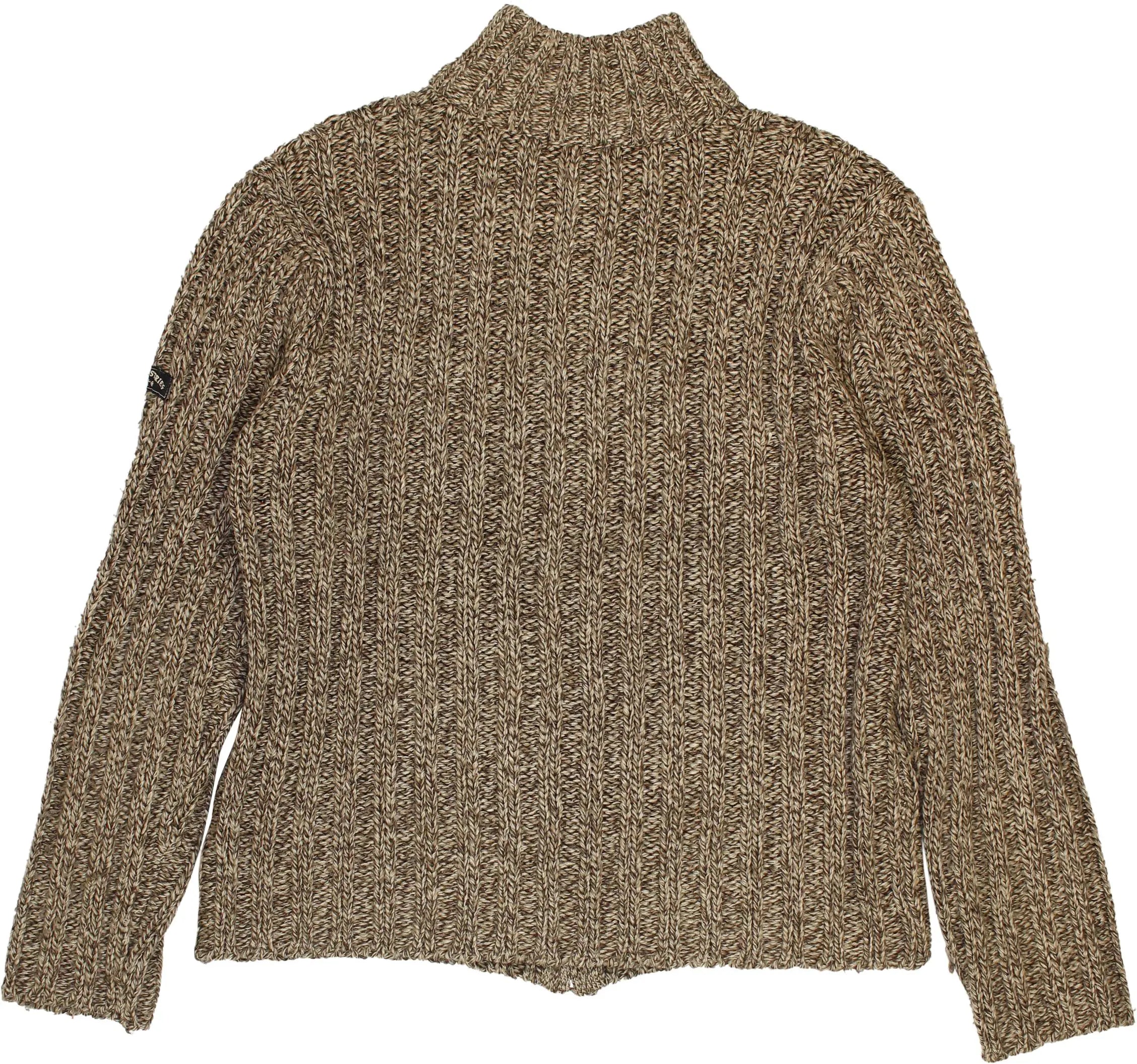 Mazz Company - Quarter Neck Jumper- ThriftTale.com - Vintage and second handclothing