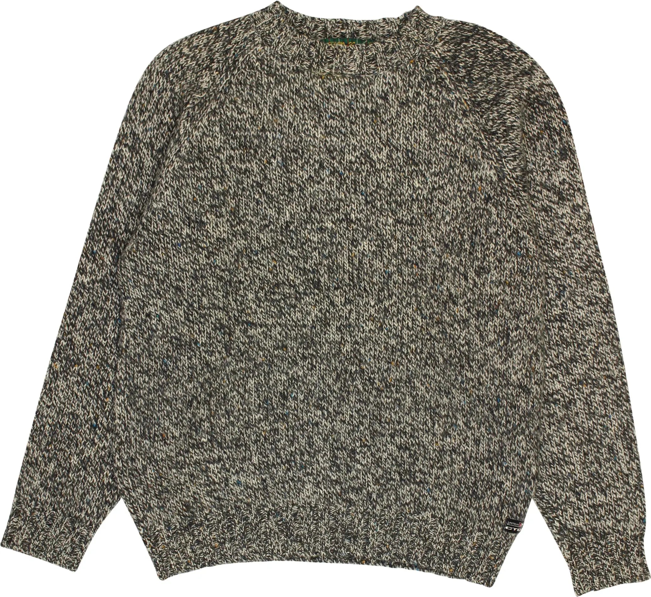 Mc Kenzy - Grey Knitted Jumper- ThriftTale.com - Vintage and second handclothing