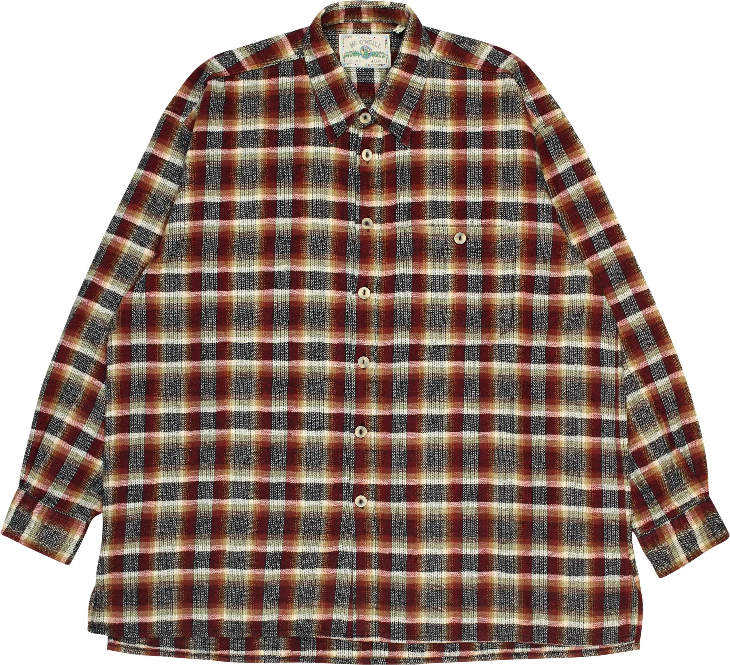 Mc O'neill - Checkered Flannel Shirt- ThriftTale.com - Vintage and second handclothing