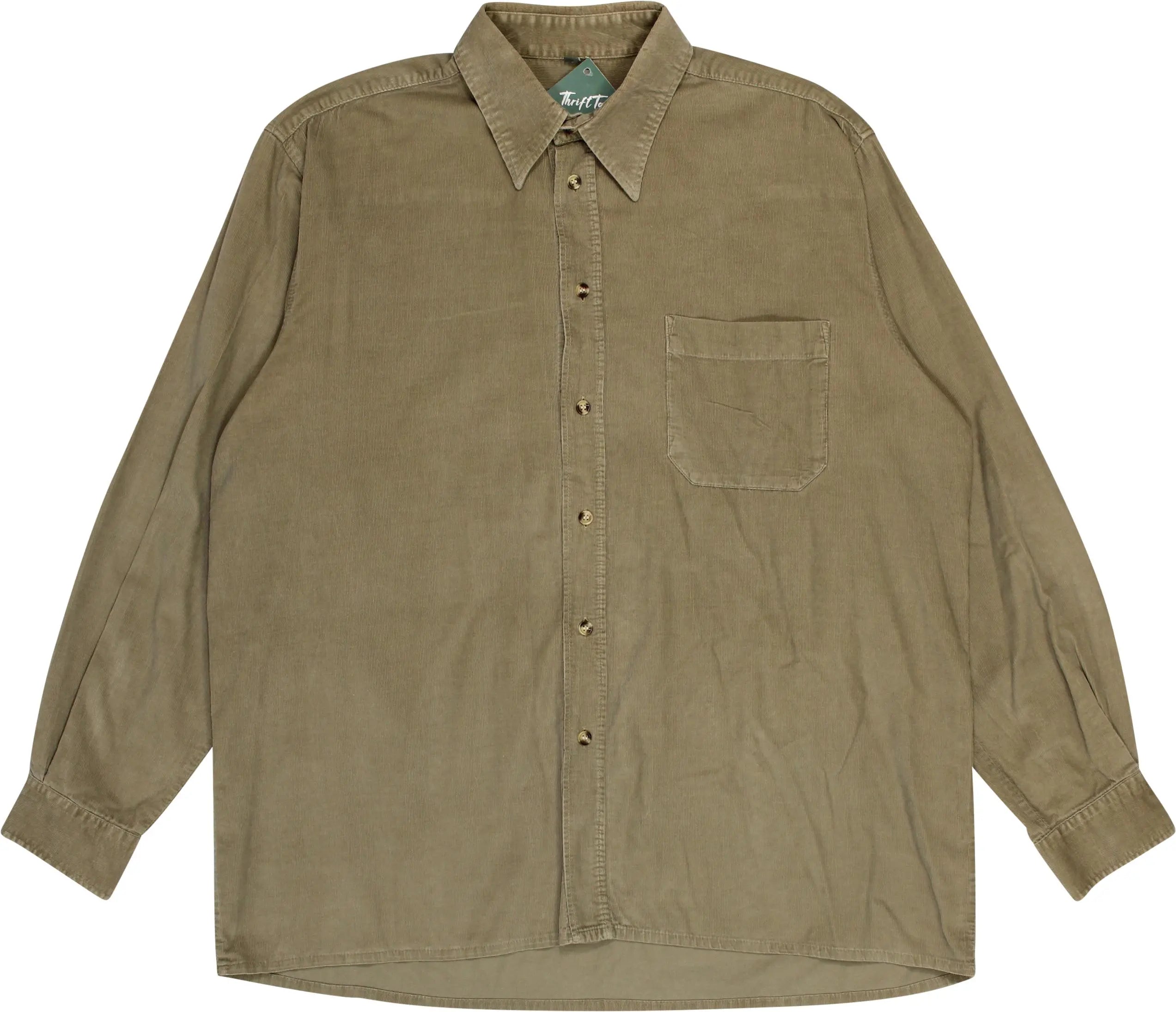 Mc Panthon - Corduroy Shirt- ThriftTale.com - Vintage and second handclothing